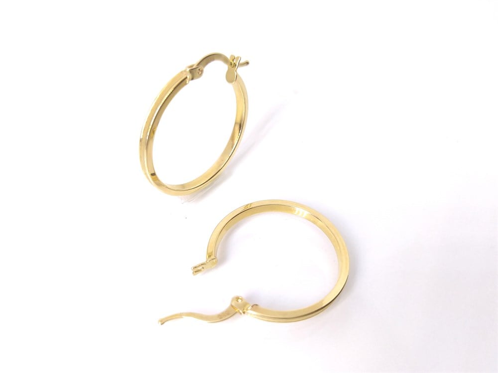 Halka Küpe  14 Ayar Altın