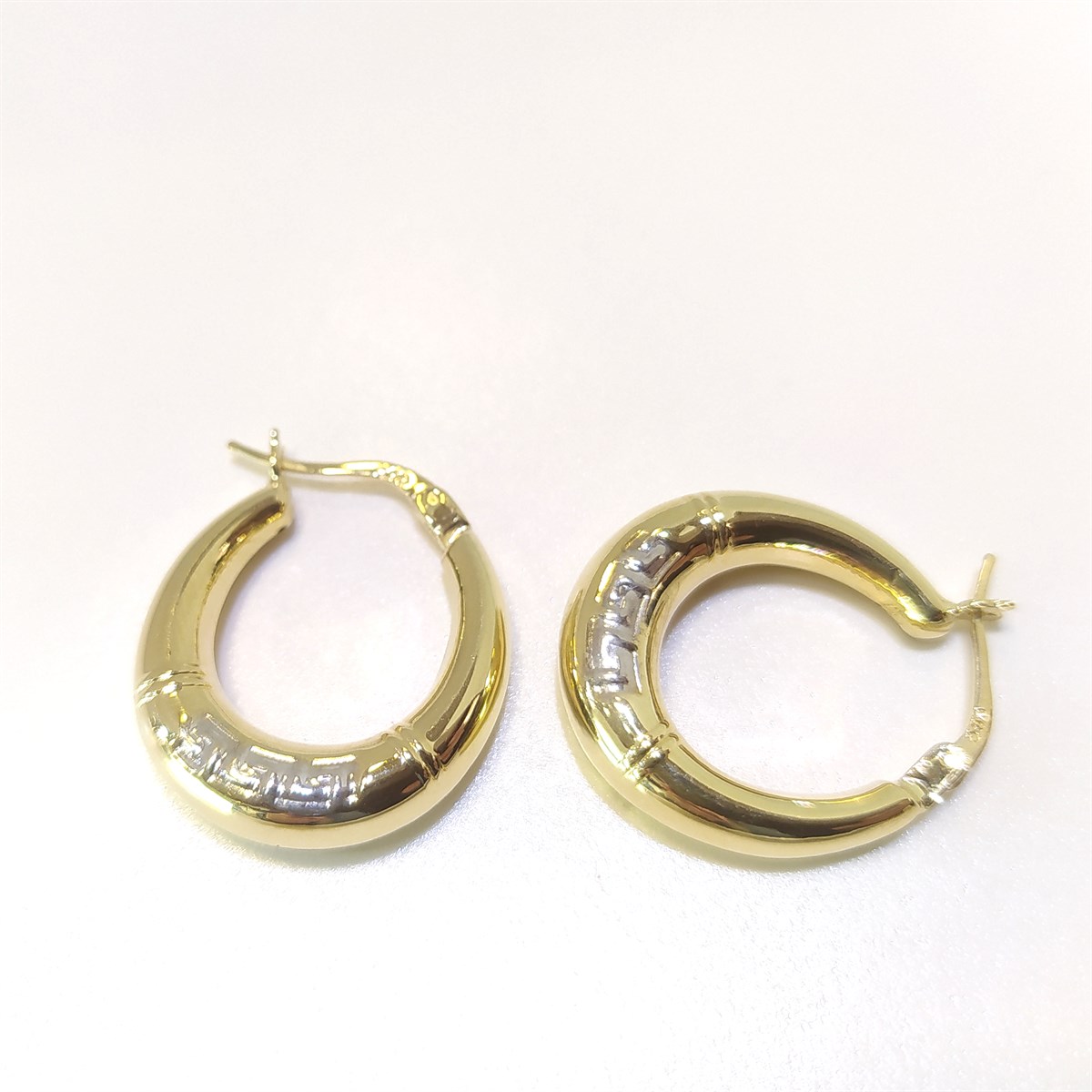 Halka Küpe 14 Ayar Altın