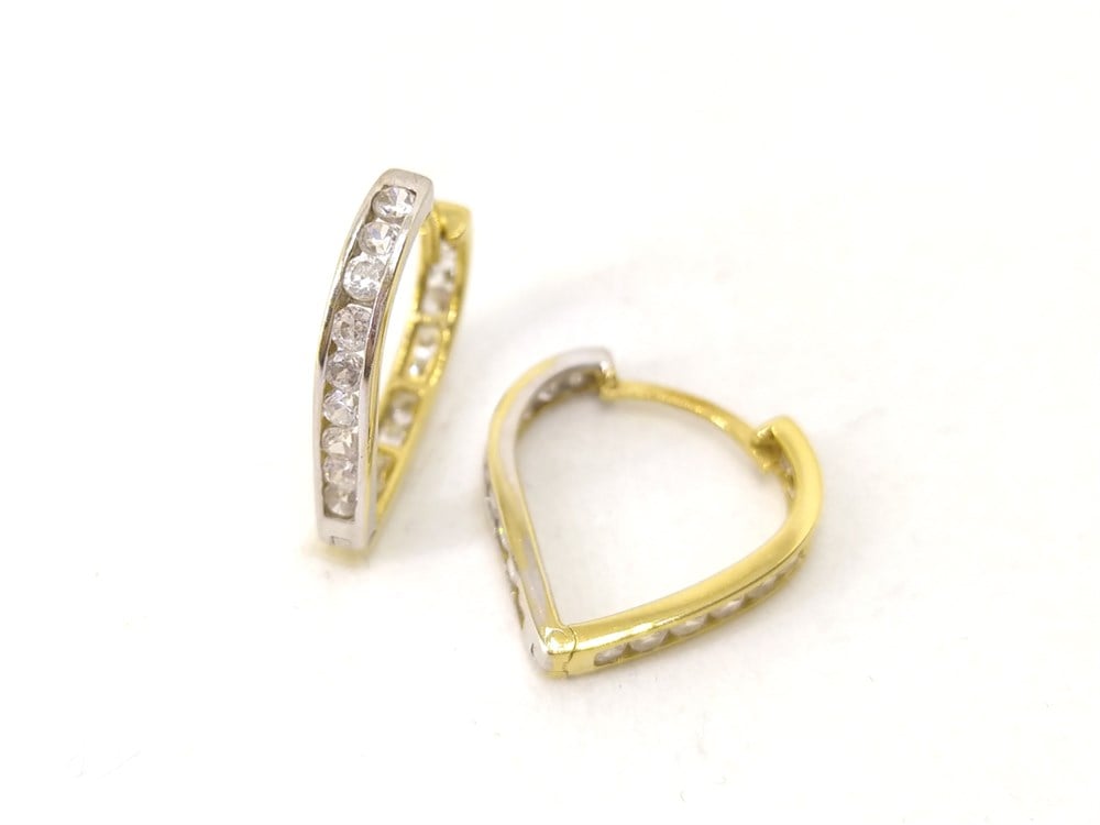 Halka Küpe 14 Ayar Altın