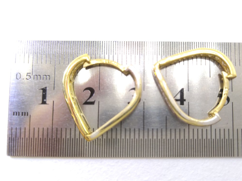 Halka Küpe 14 Ayar Altın