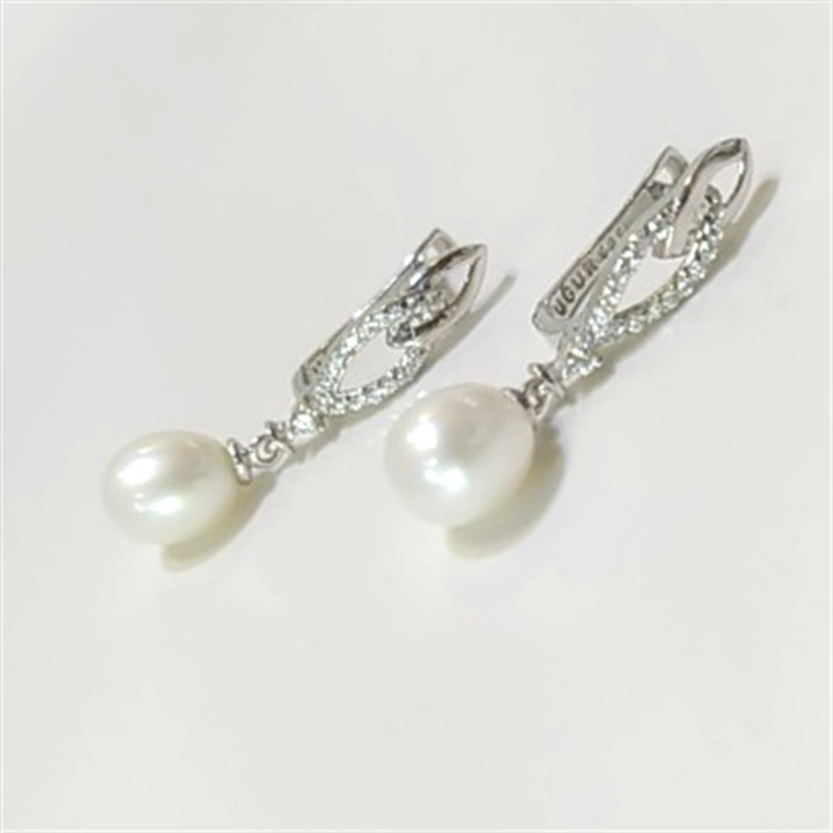 İnci Küpe 14 Ayar Altın