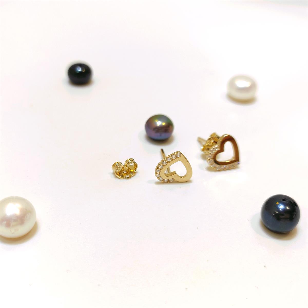 Kalpli Vidalı Küpe 14 Ayar Altın HD VİDEOLU