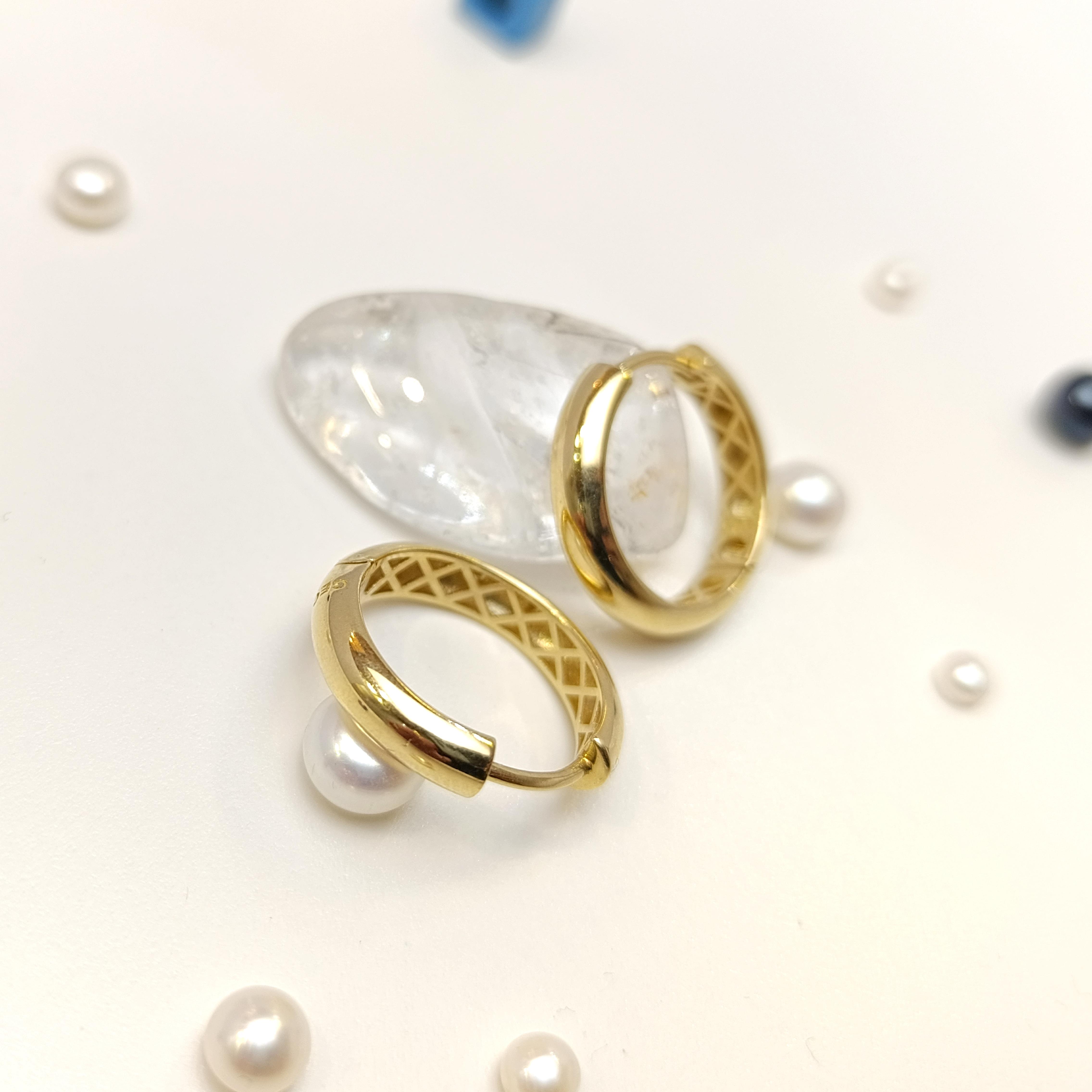 Klasik Halka Küpe 14 Ayar Altın HD VİDEOLU