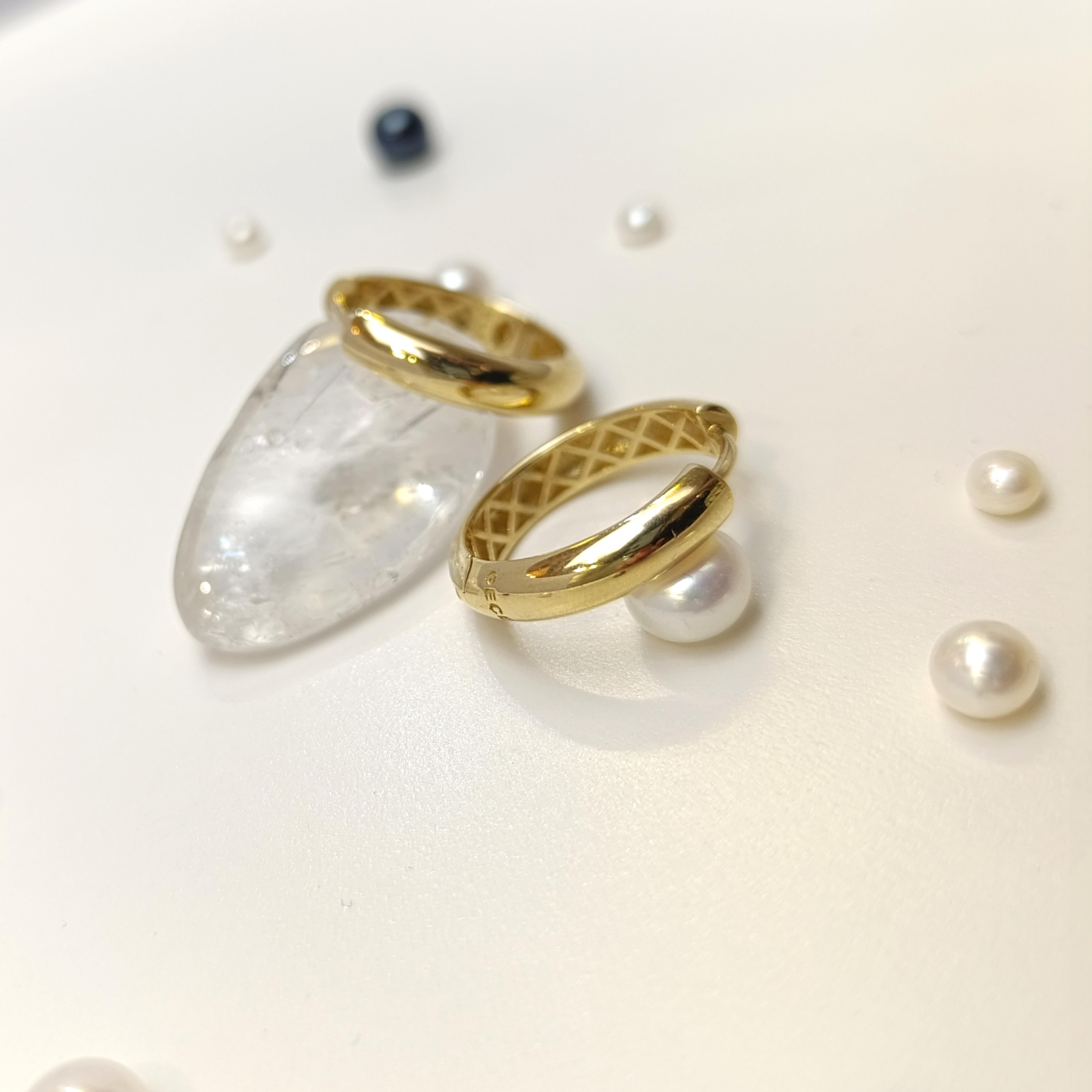 Klasik Halka Küpe 14 Ayar Altın HD VİDEOLU