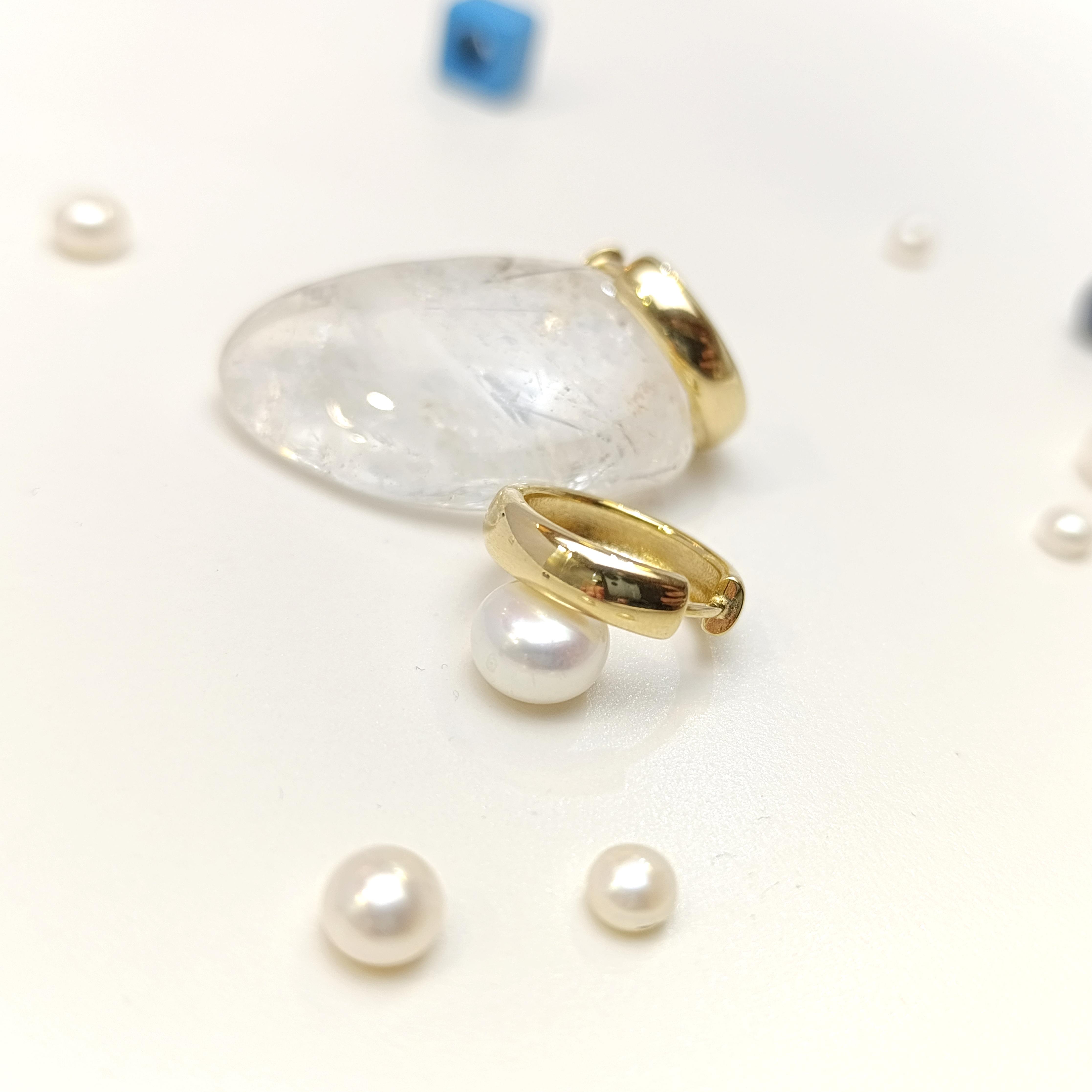 Klasik Halka Küpe 14 Ayar Altın HD VİDEOLU