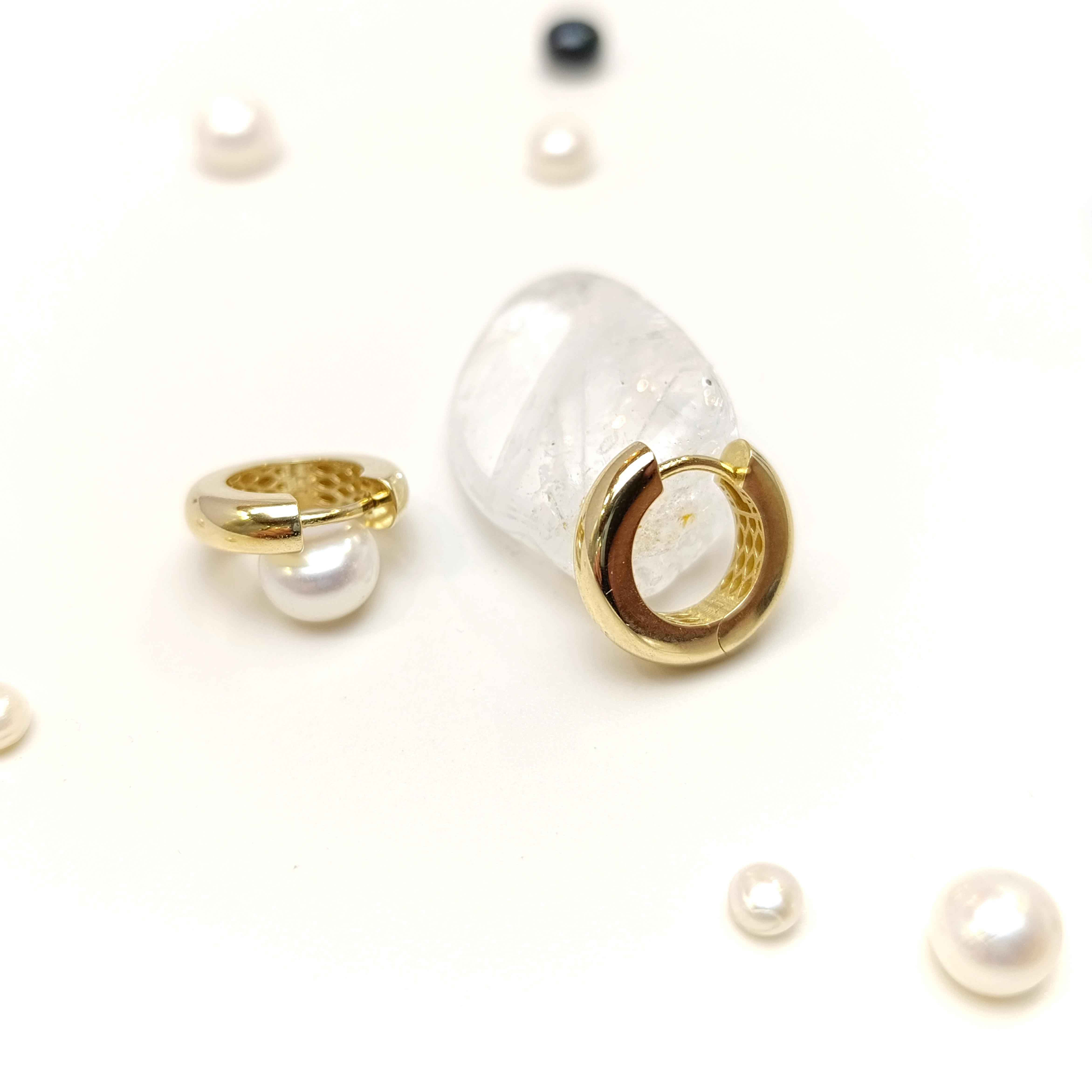 Klasik Halka Küpe 14 Ayar Altın HD VİDEOLU