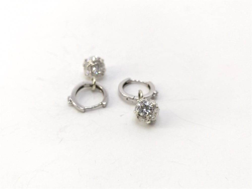 Küp Tek TAş Küpe 14 Ayar Altın