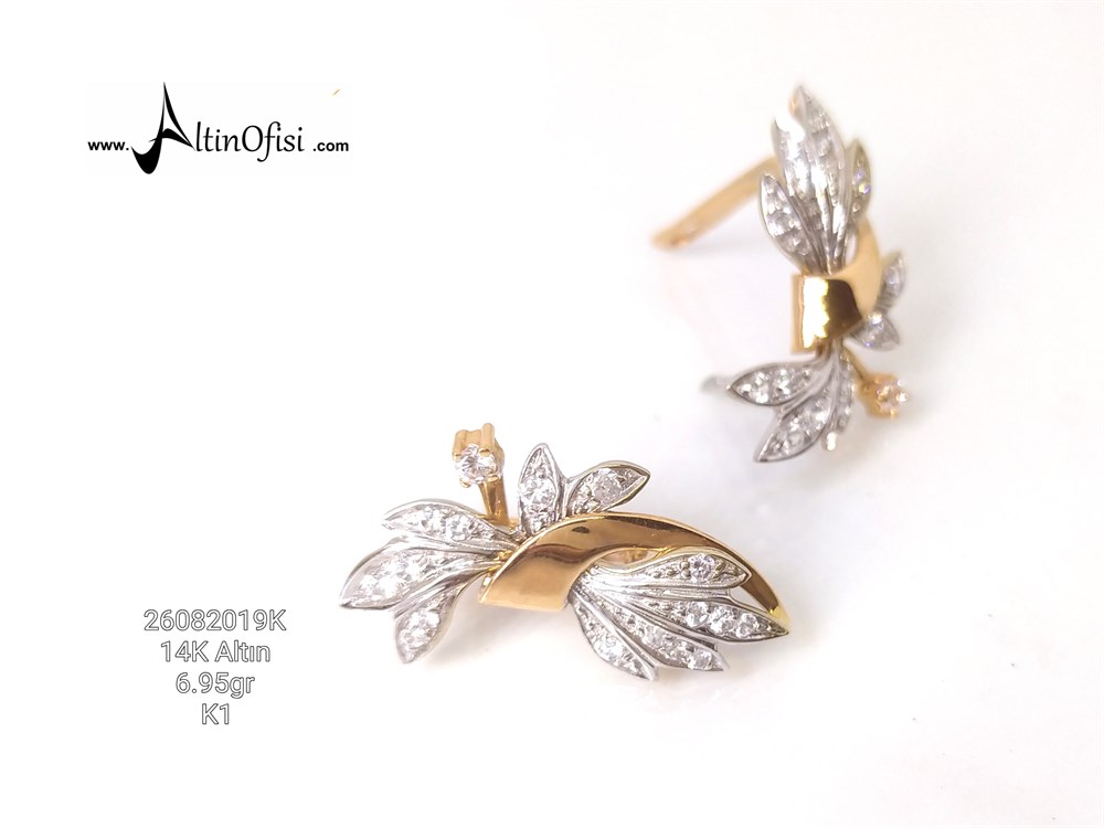 Küpe  14 Ayar Altın