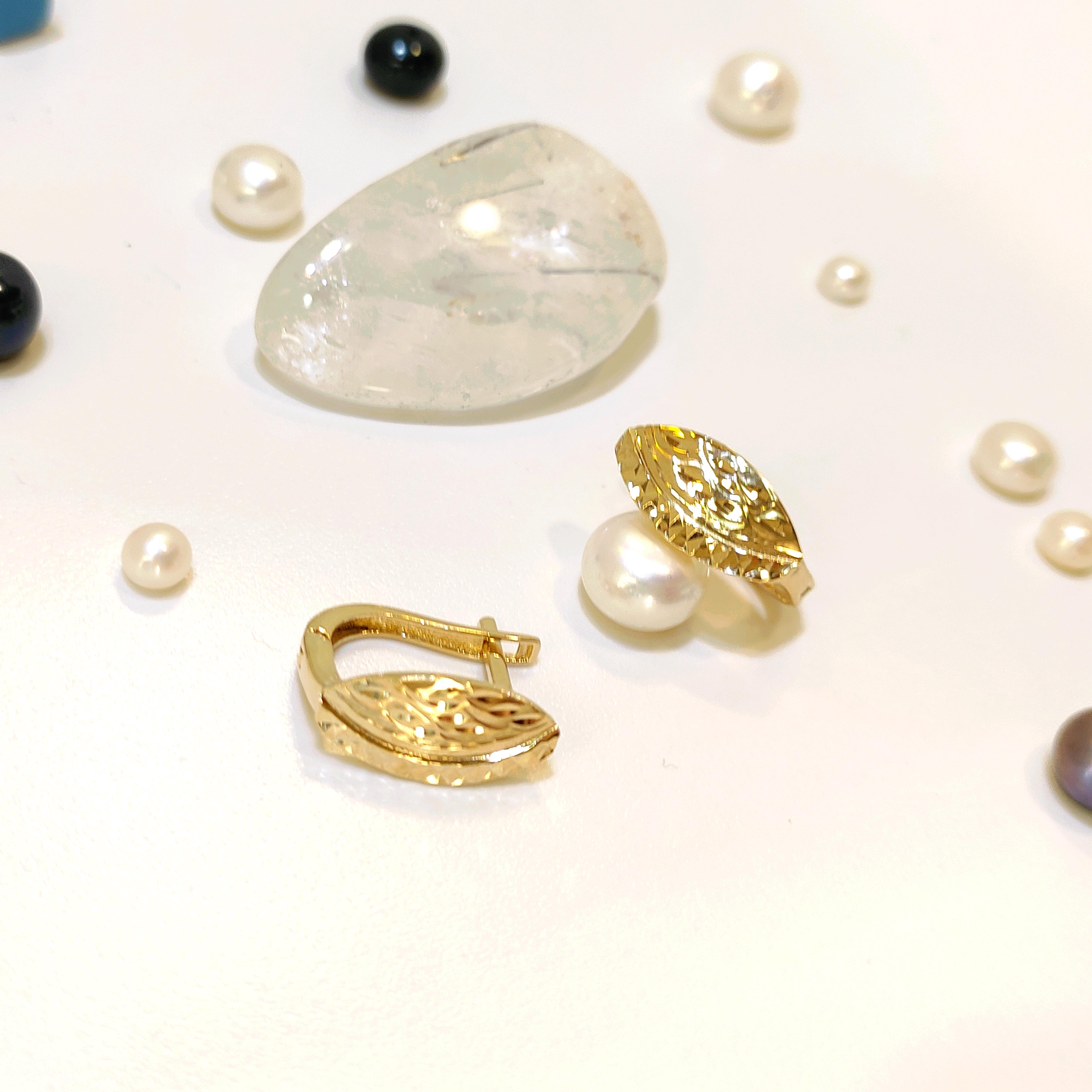 Küpe 14 Ayar Altın HD VİDEOLU