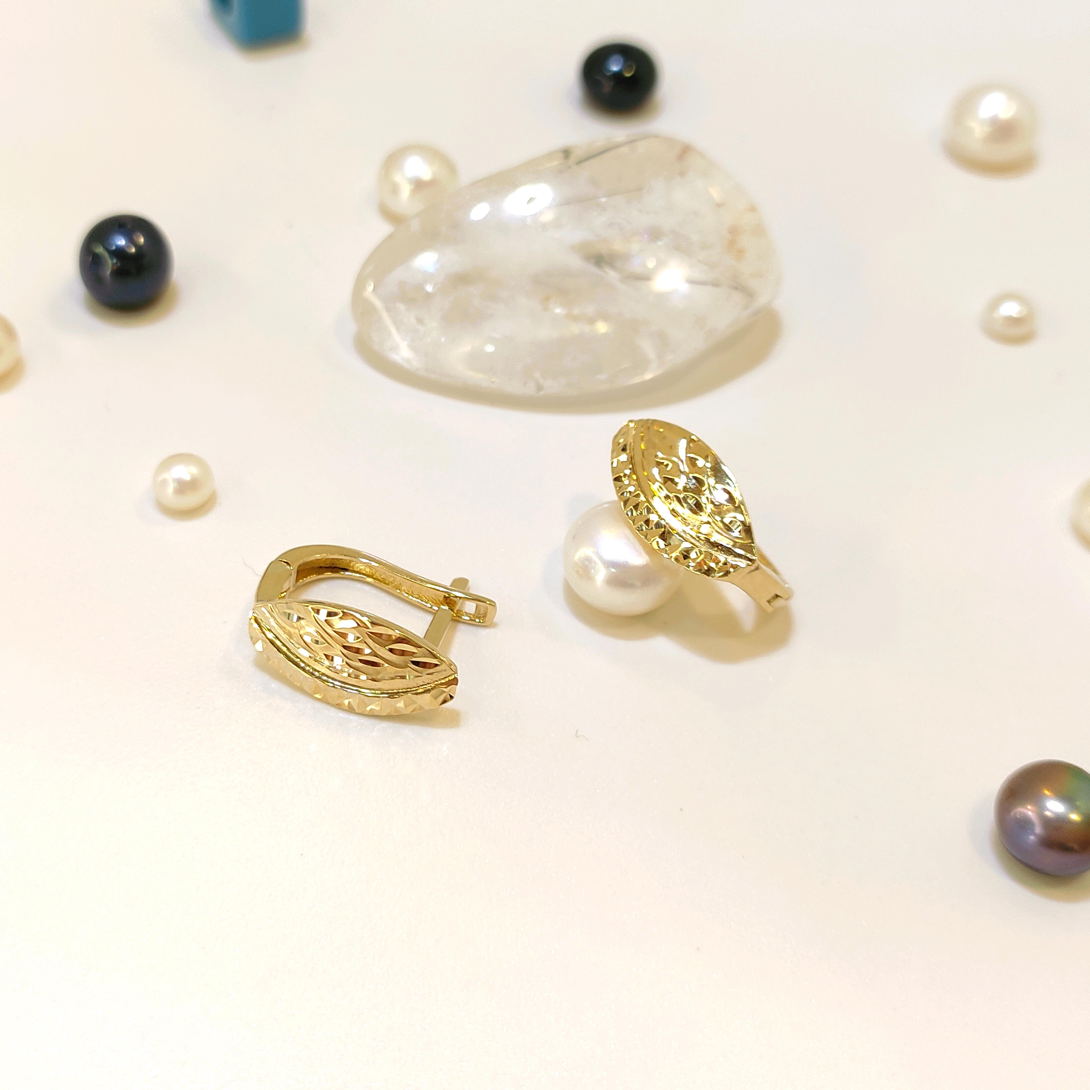 Küpe 14 Ayar Altın HD VİDEOLU