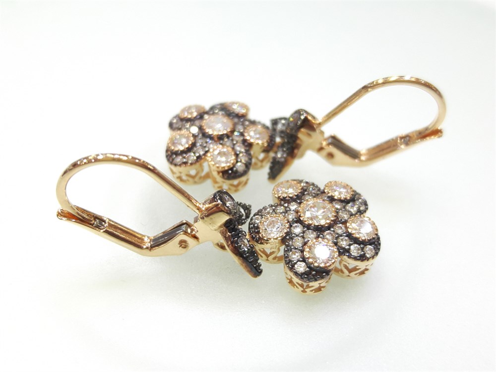 Sallantılı Küpe 14 Ayar Altın