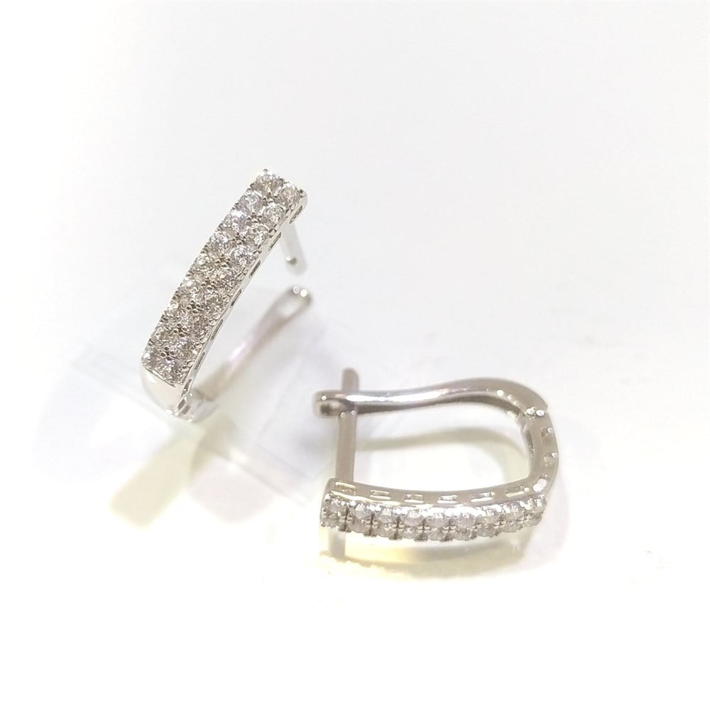 Su Yolu Küpe 14 Ayar Altın