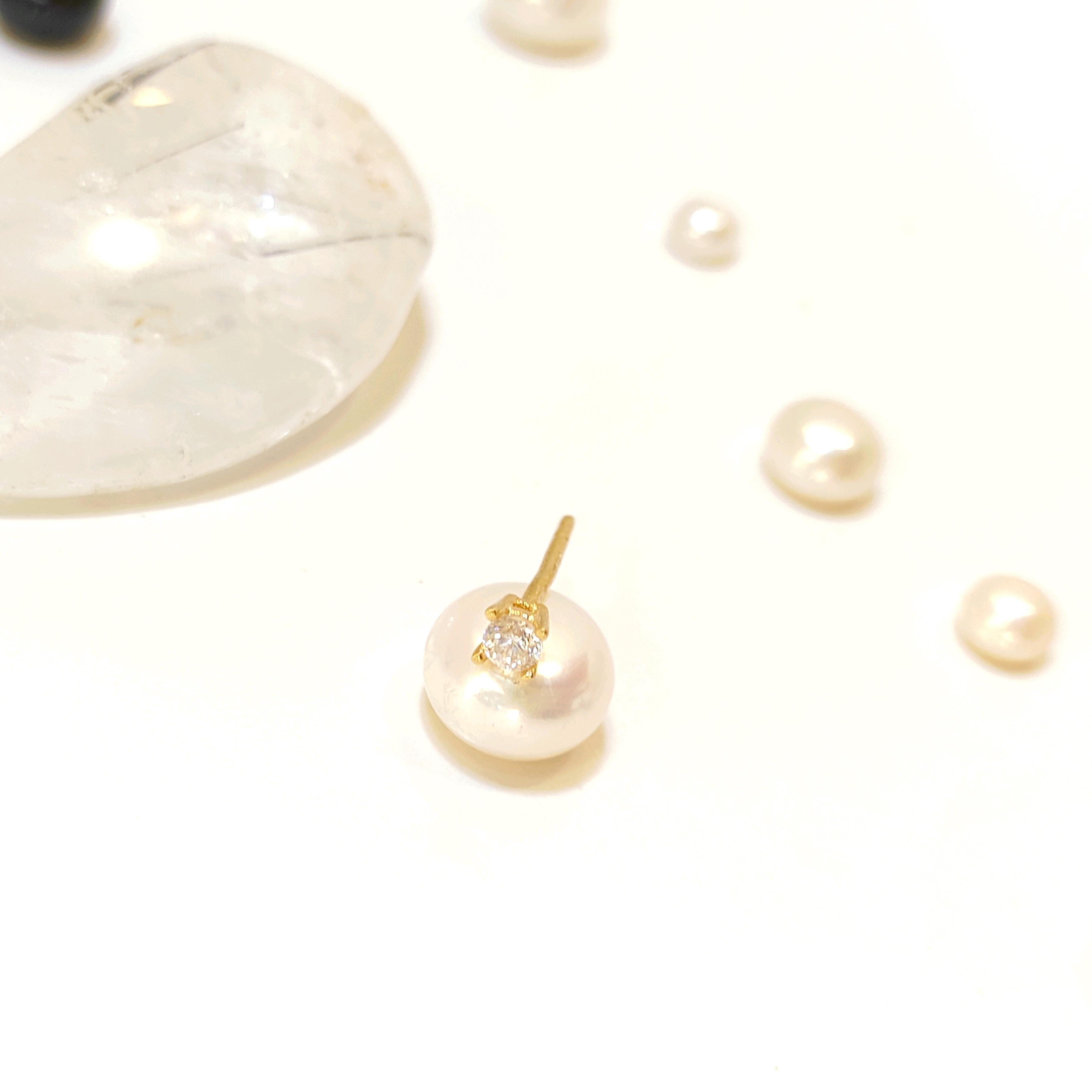 TEKLİ Tek Taş Vidalı Küpe 14 Ayar Altın HD VİDEOLU