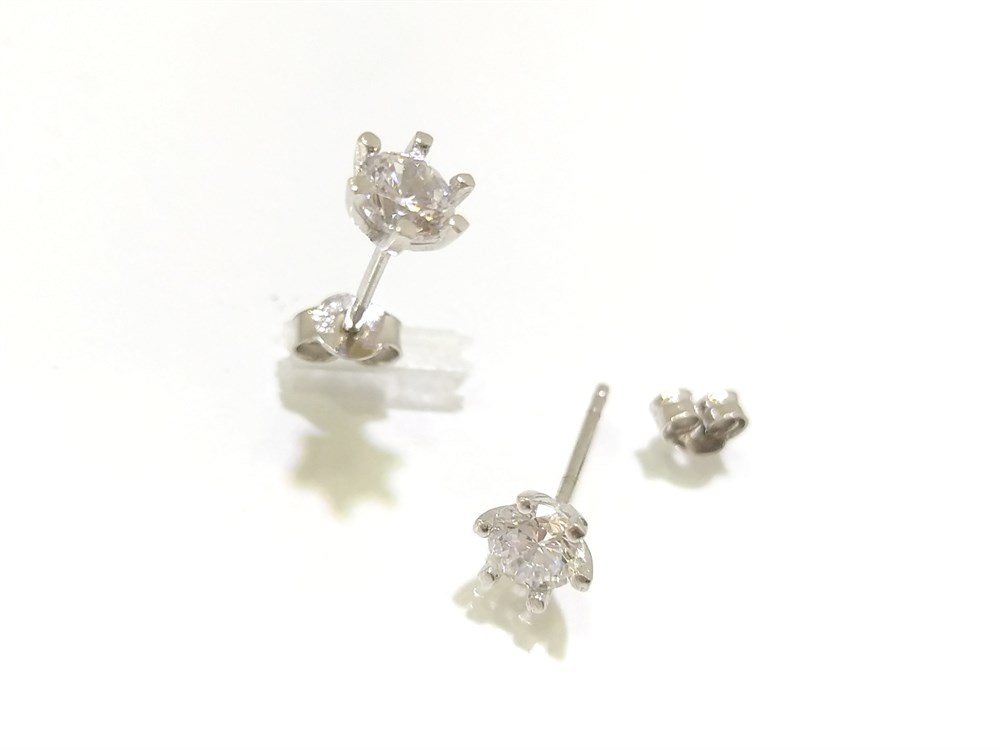 Tektaş Küpe 14 Ayar Altın