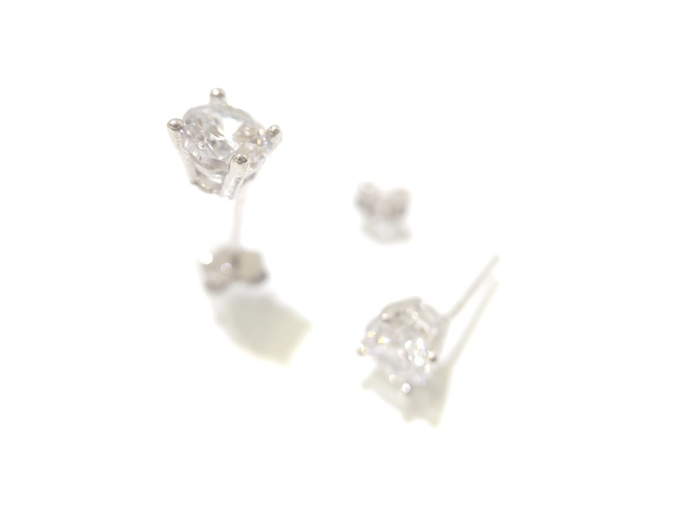 Tektaş Küpe 14 Ayar Altın