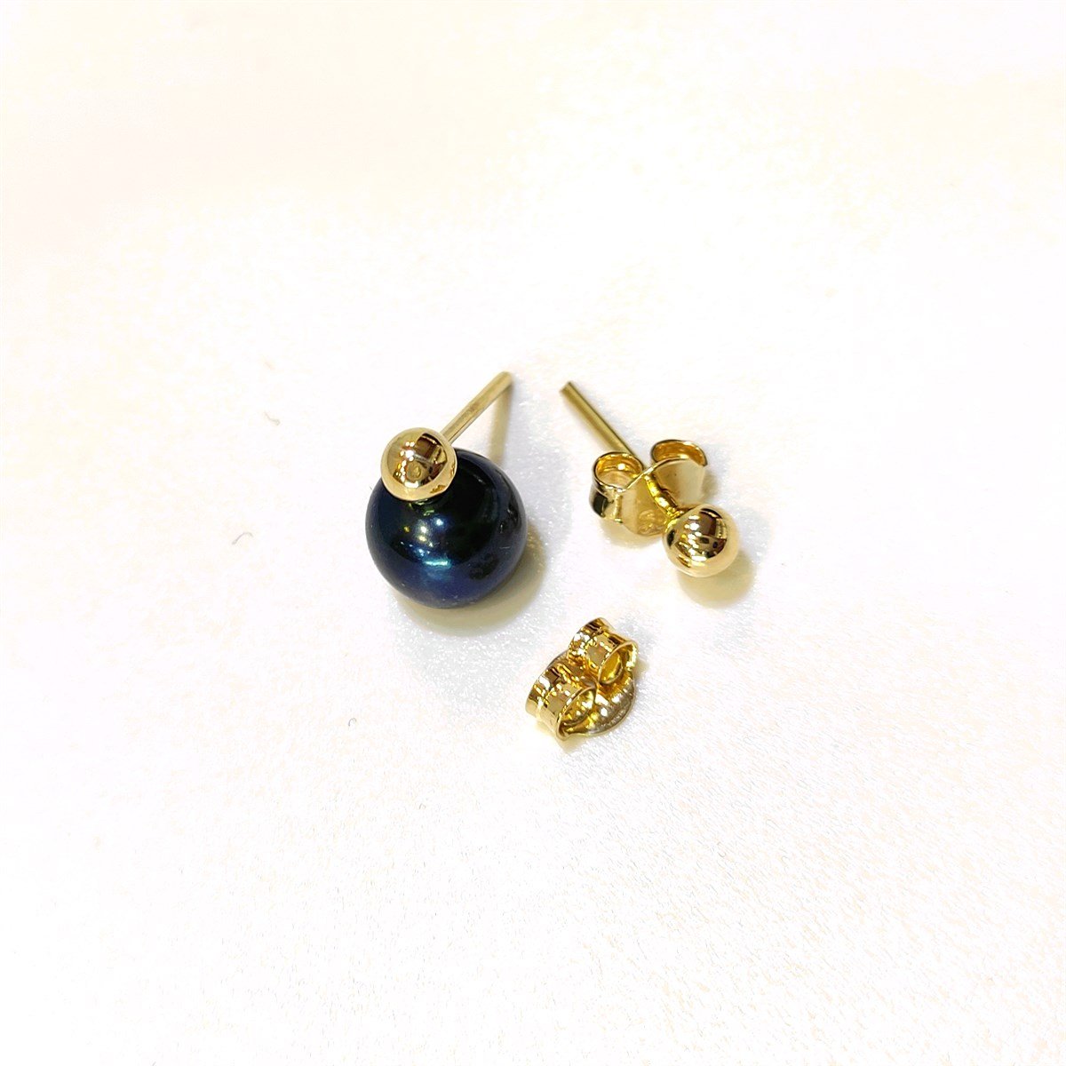 Top Küpe 14 Ayar Altın HD VİDEOLU