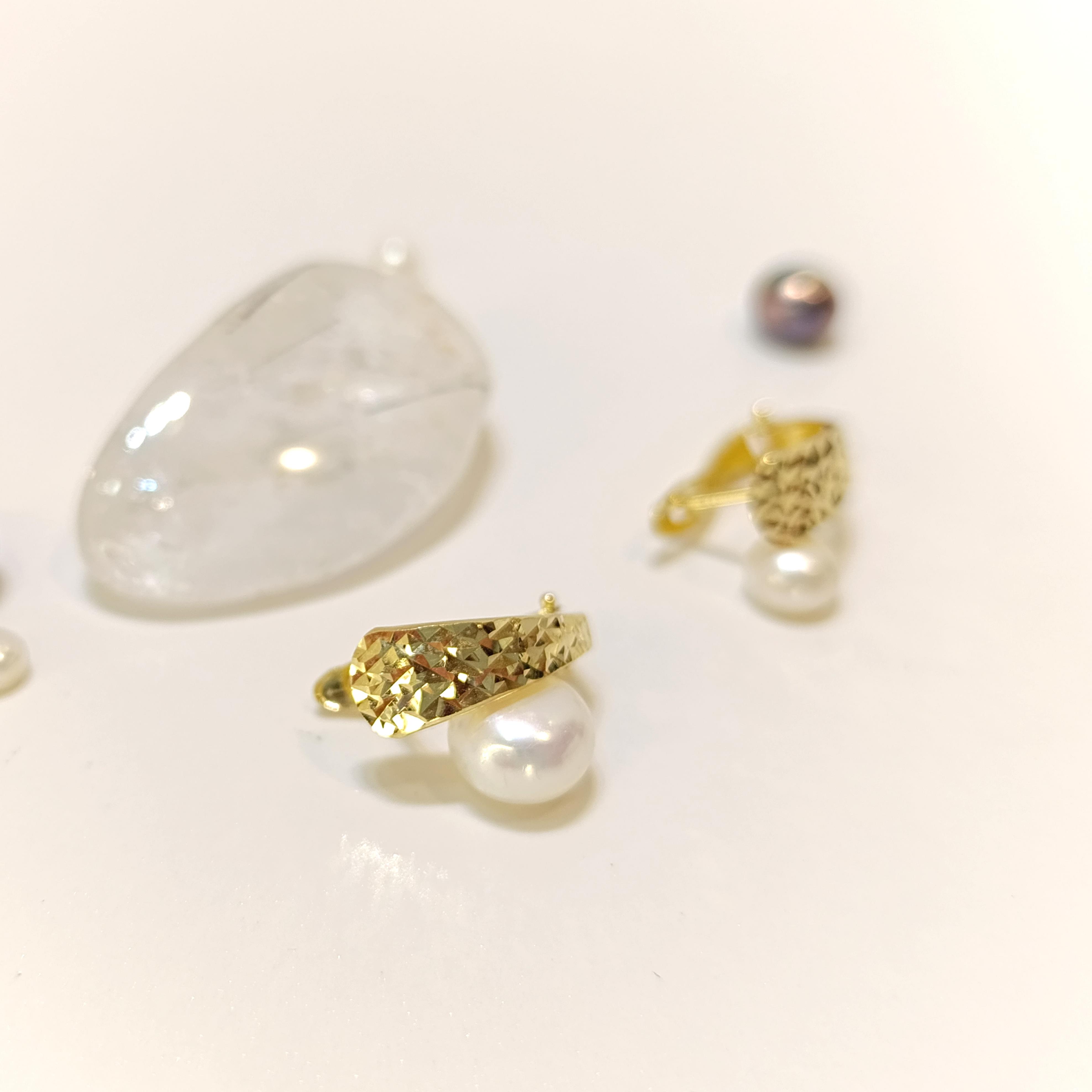 Yelpaze Küpe 14 Ayar Altın HD VİDEOLU