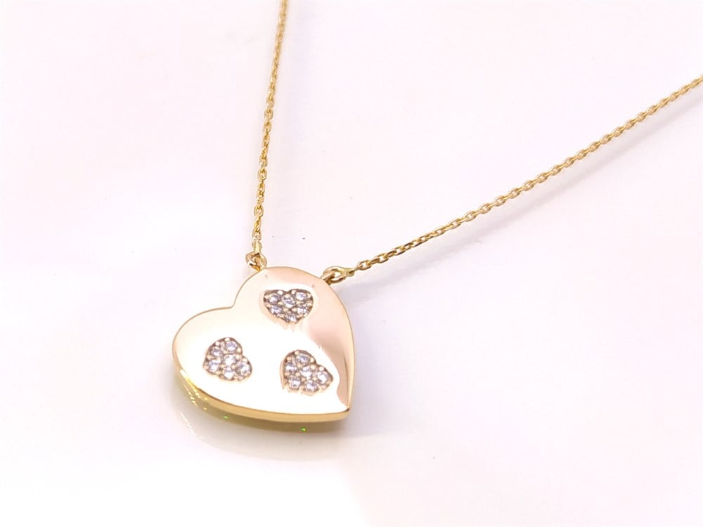 Kalpli Kolye 14 Ayar Altın