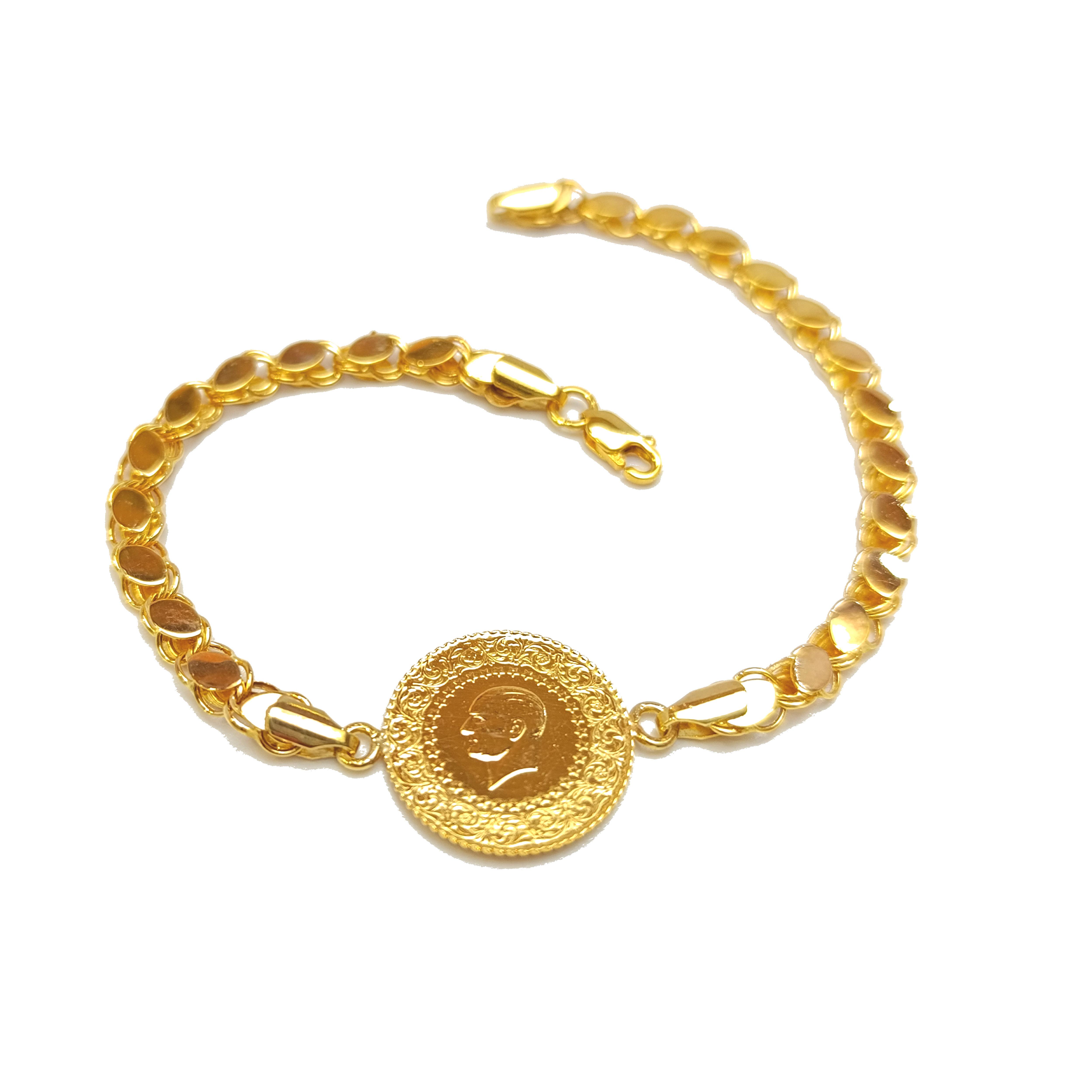 Çeyrekli Altınlı Bileklik Altın HD VİDEOLU