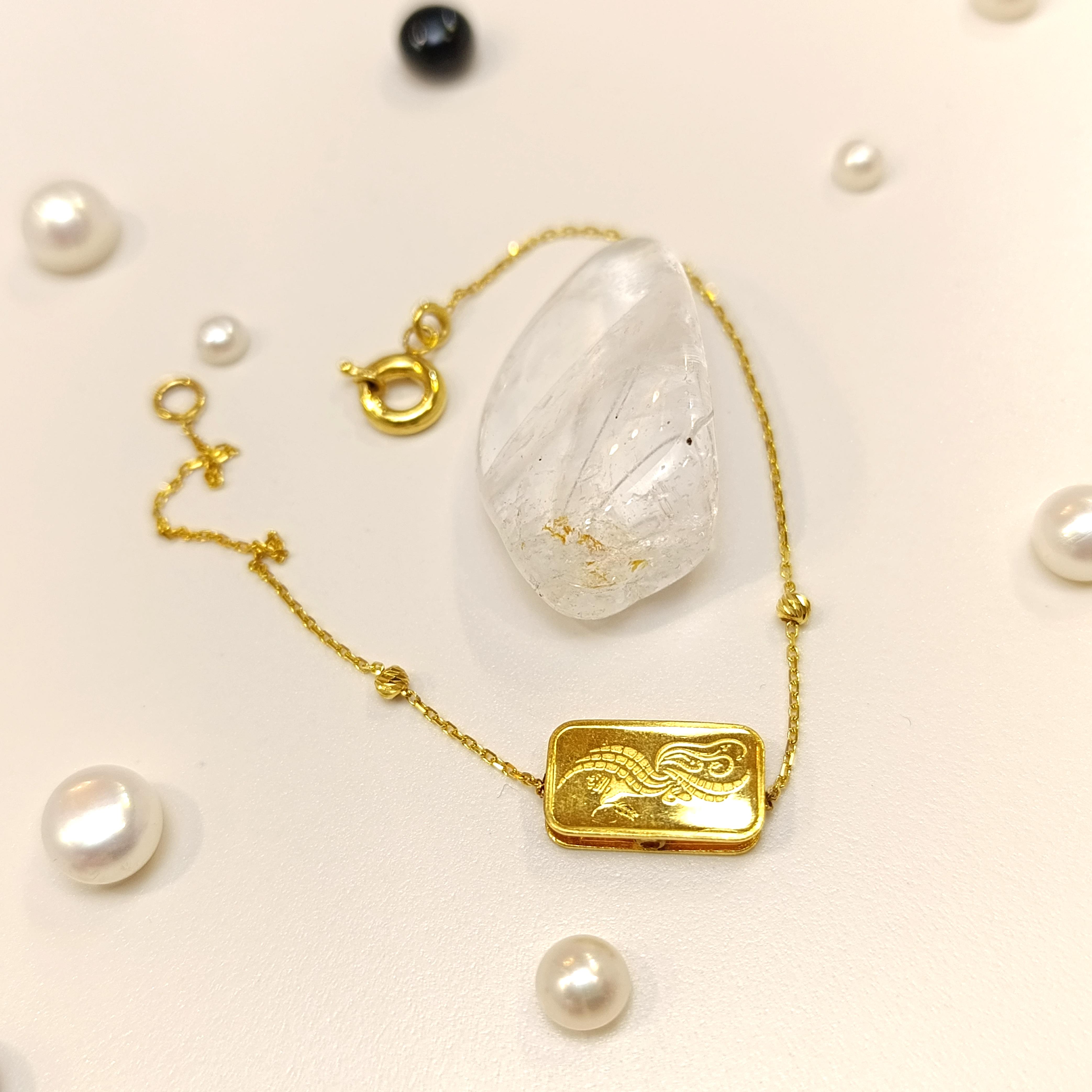 2gr 24K Külçe Altınlı Bileklik HD VİDEOLU