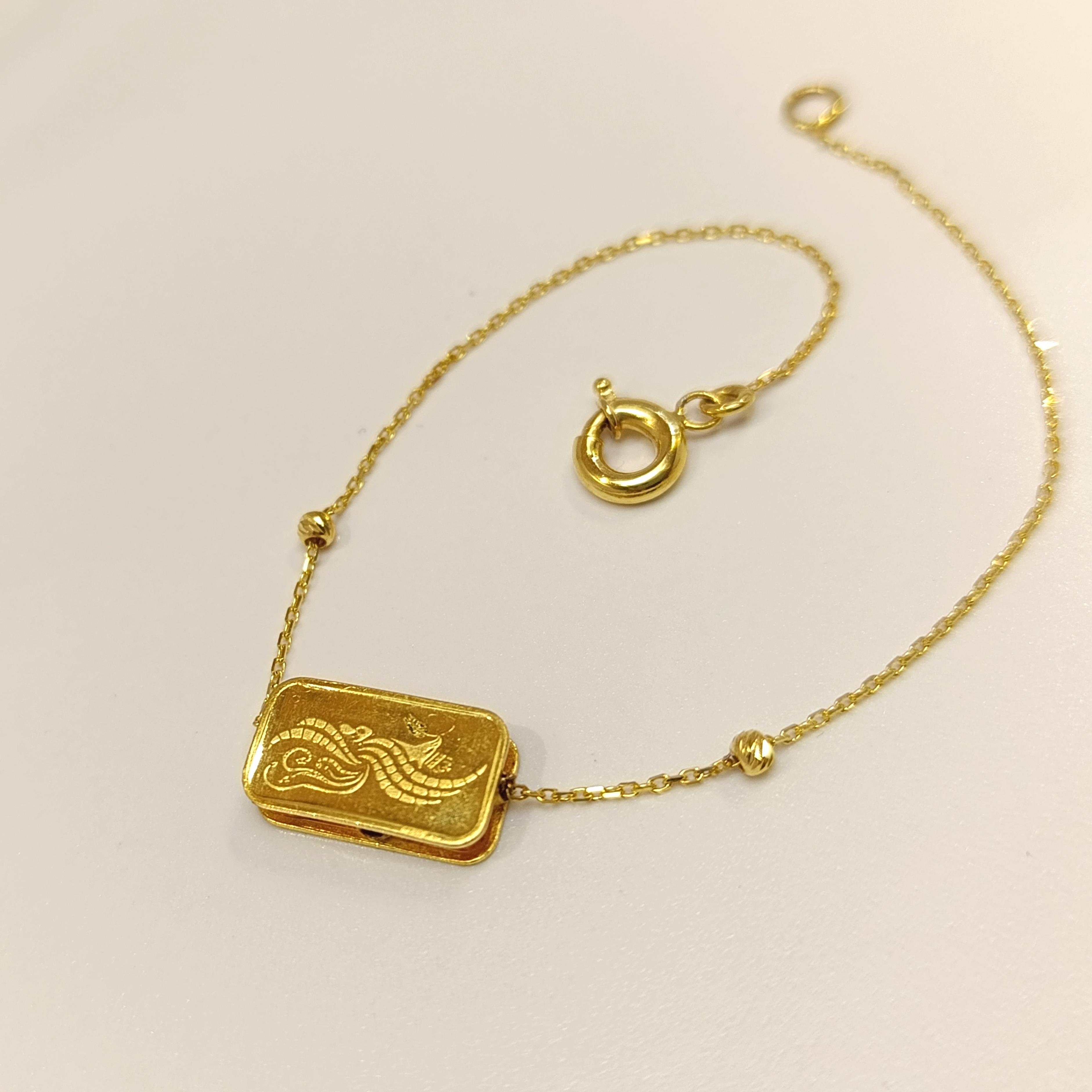 2gr 24K Külçe Altınlı Bileklik HD VİDEOLU