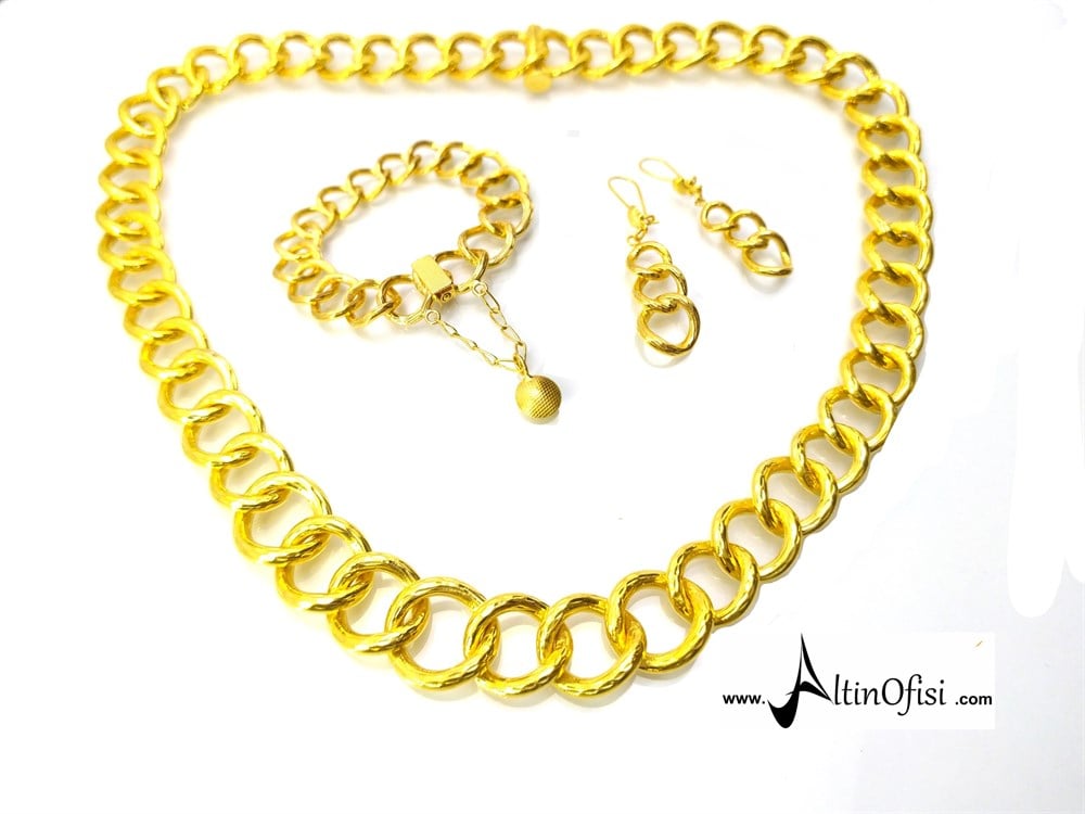 Uzay Yolu Set Set 22 Ayar Altın