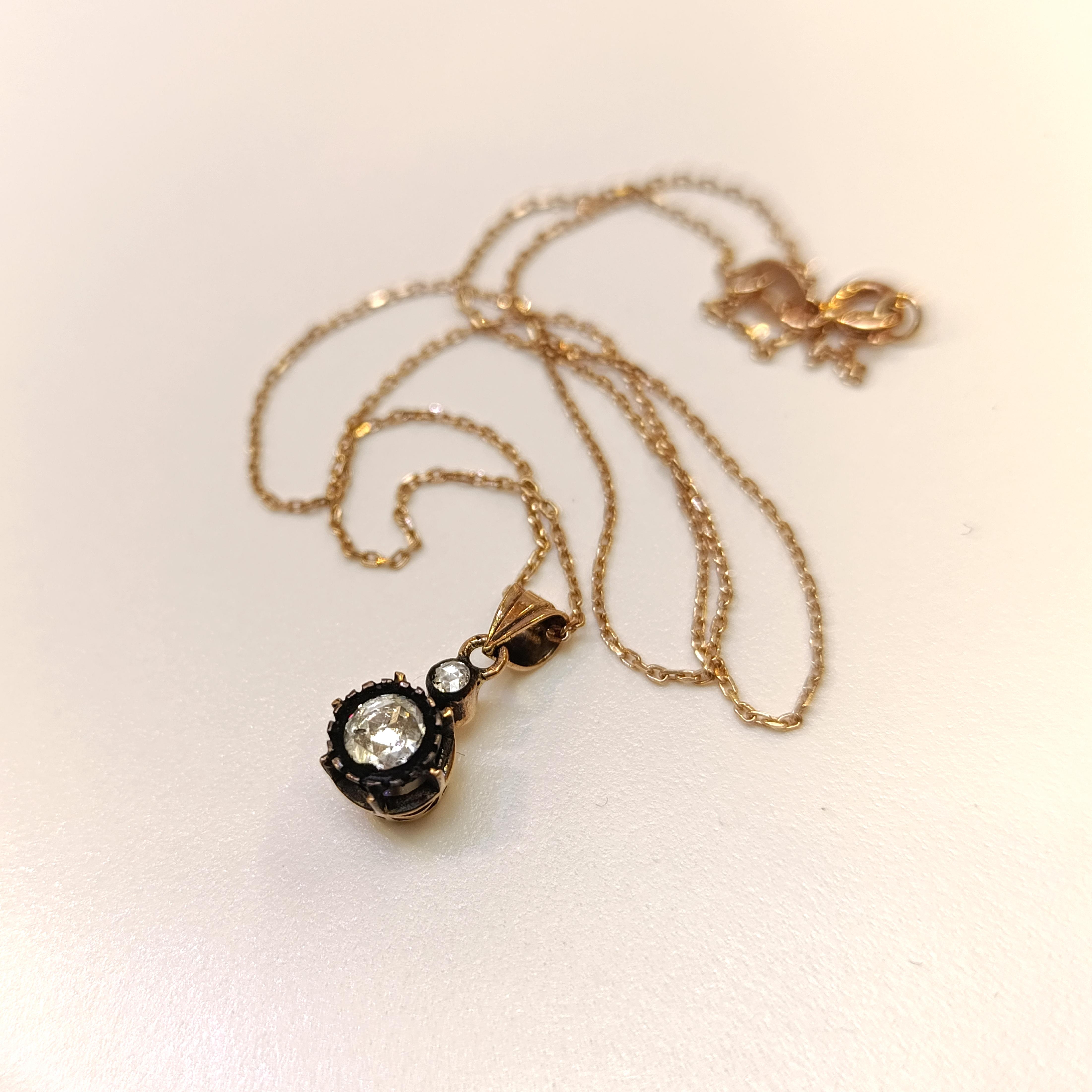 Elmas Tek Taş Set Takım 8 Ayar Altın HD Vİdeolu