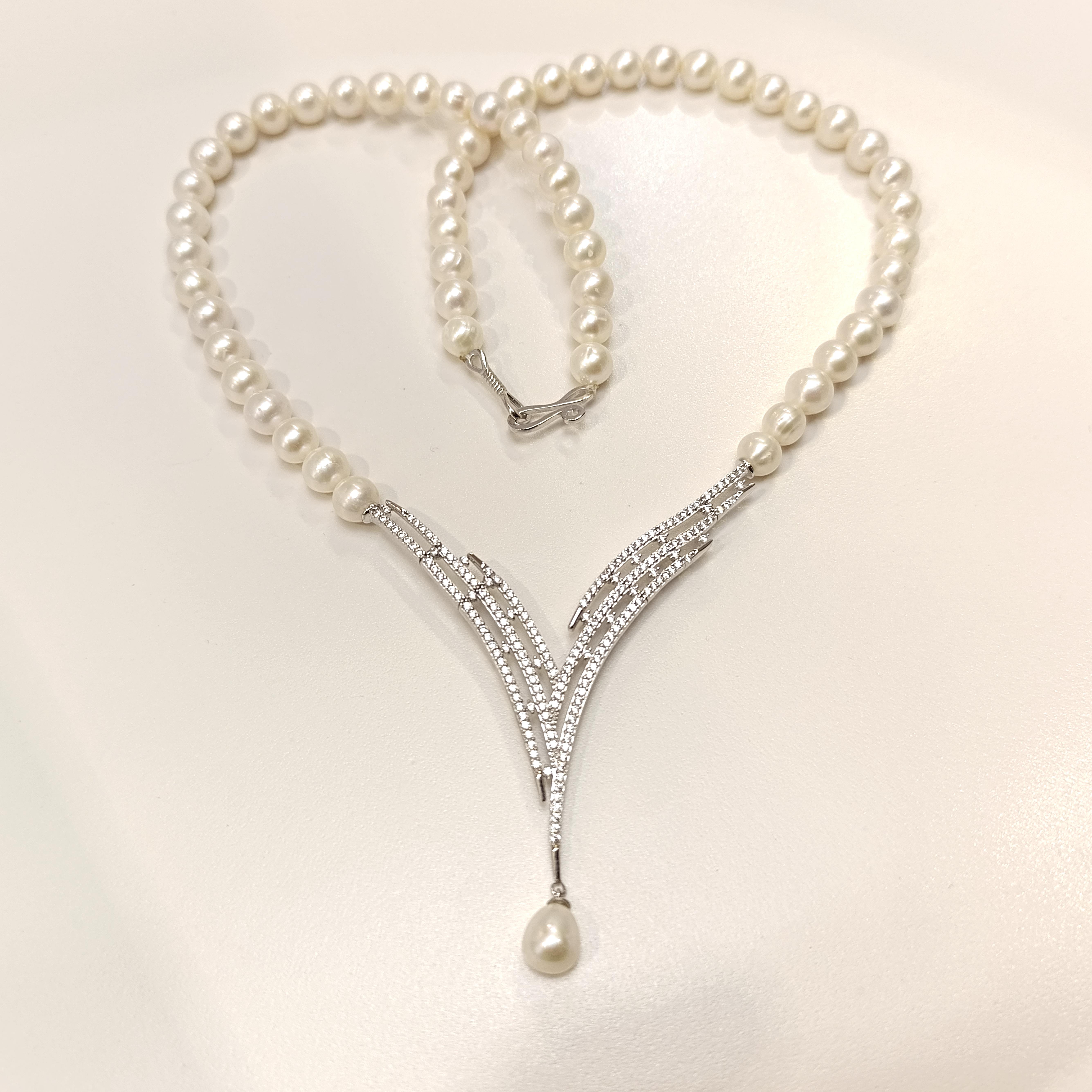 Gerçek İnci Taşlı Set Takım 14 Ayar Altın HD VİDEOLU