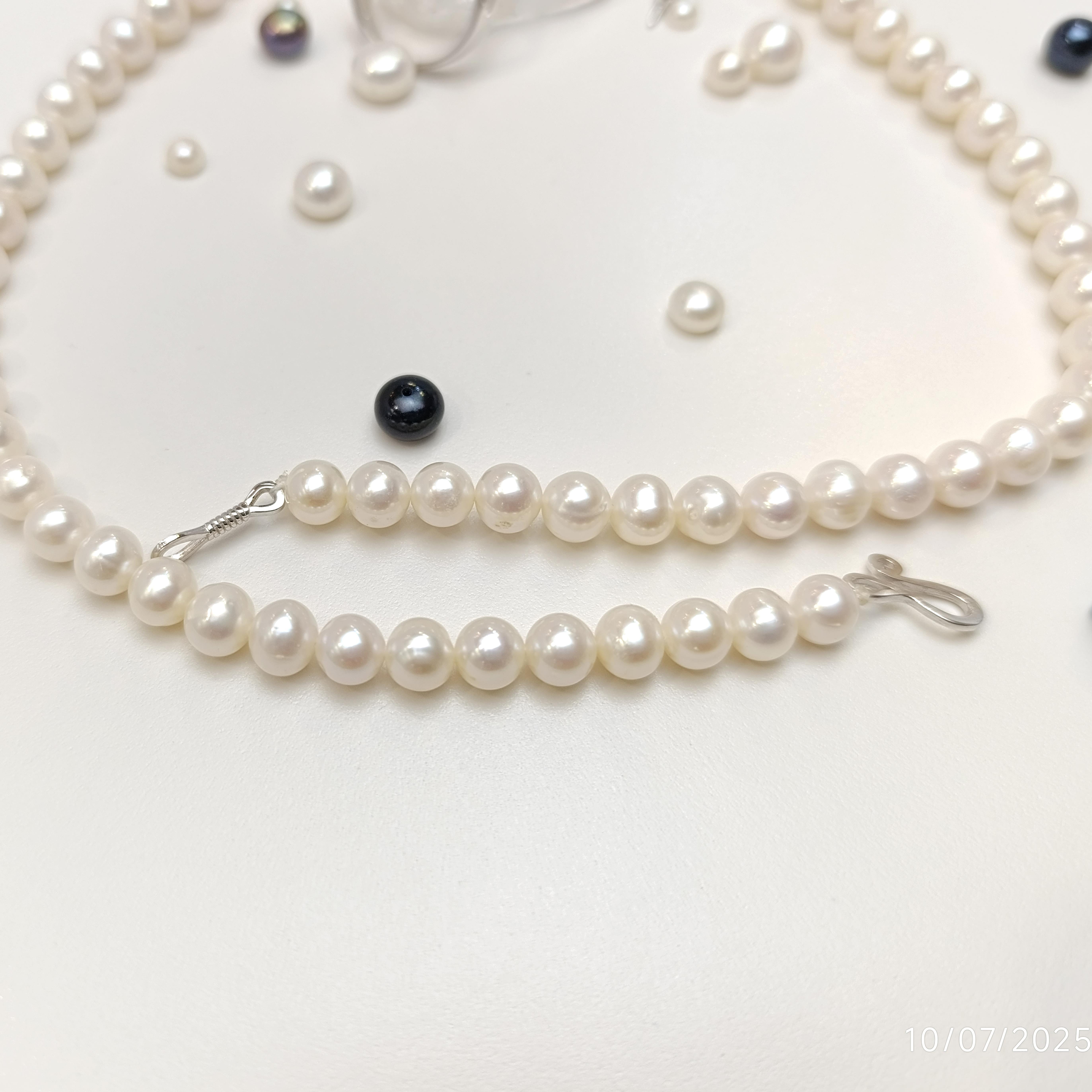 Gerçek İnci Taşlı Set Takım 14 Ayar Altın HD VİDEOLU