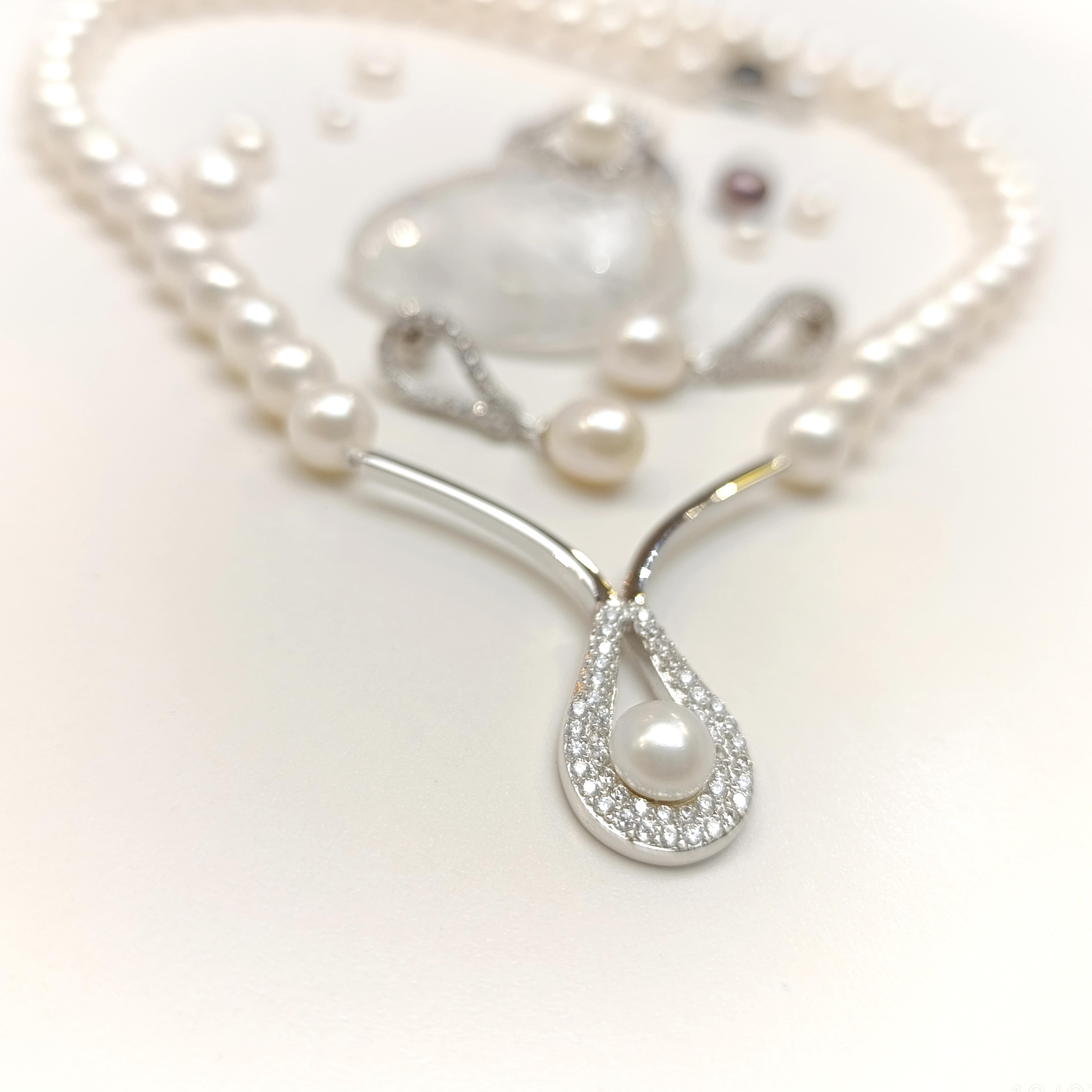 Gerçek İnci Taşlı Set Takım 14 Ayar Altın HD VİDEOLU