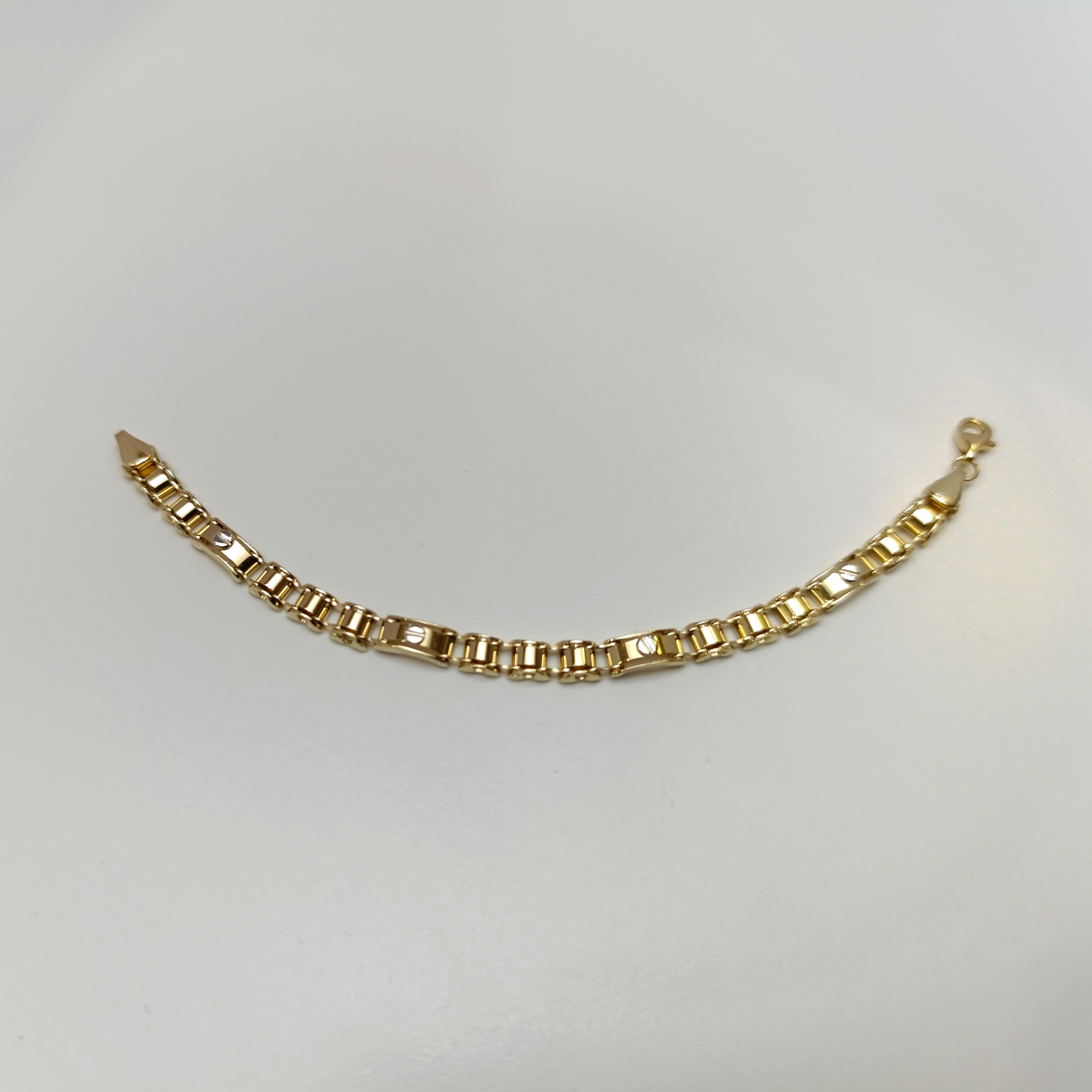 Çocuk Bileklik 14 Ayar Altın HD VİDEOLU