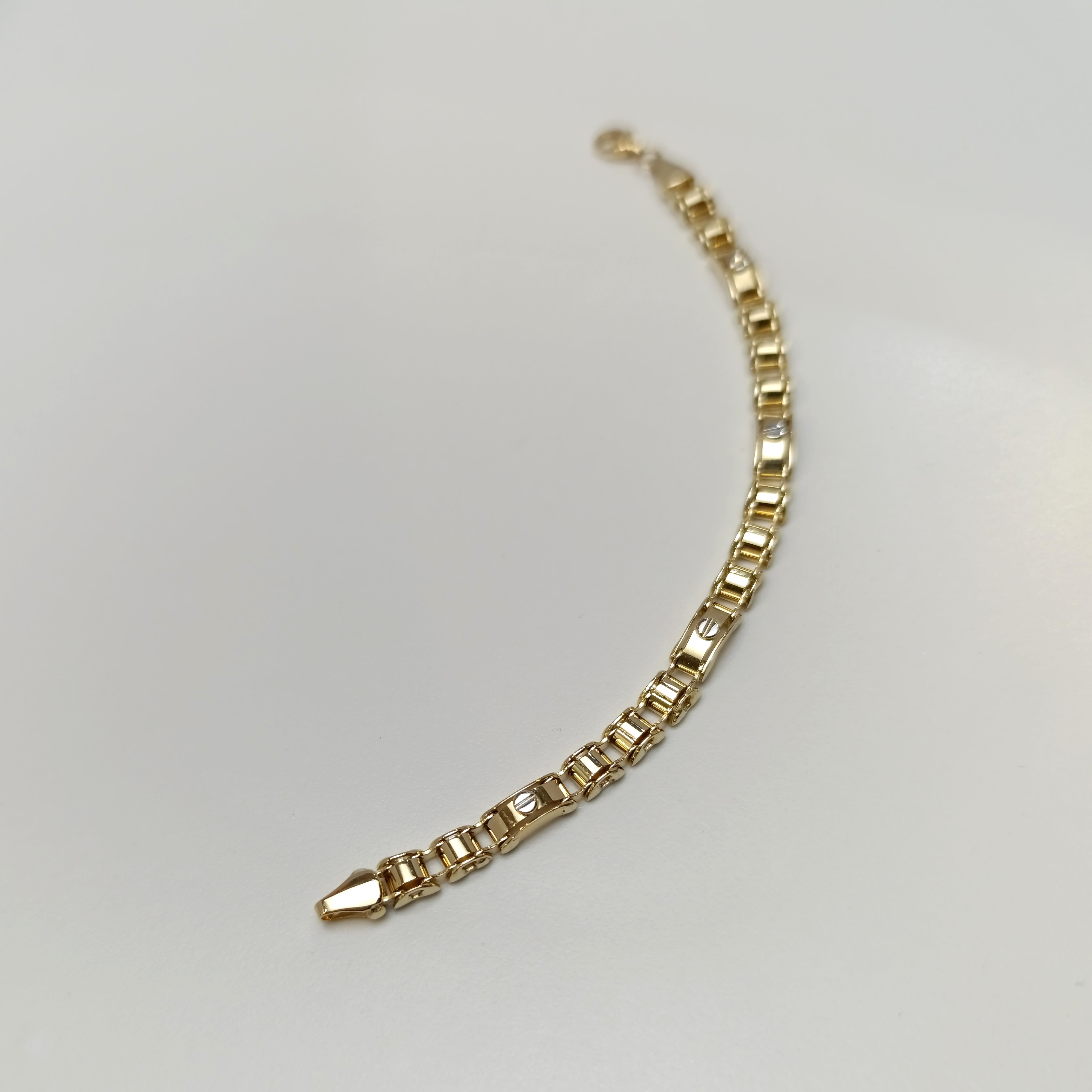 Çocuk Bileklik 14 Ayar Altın HD VİDEOLU