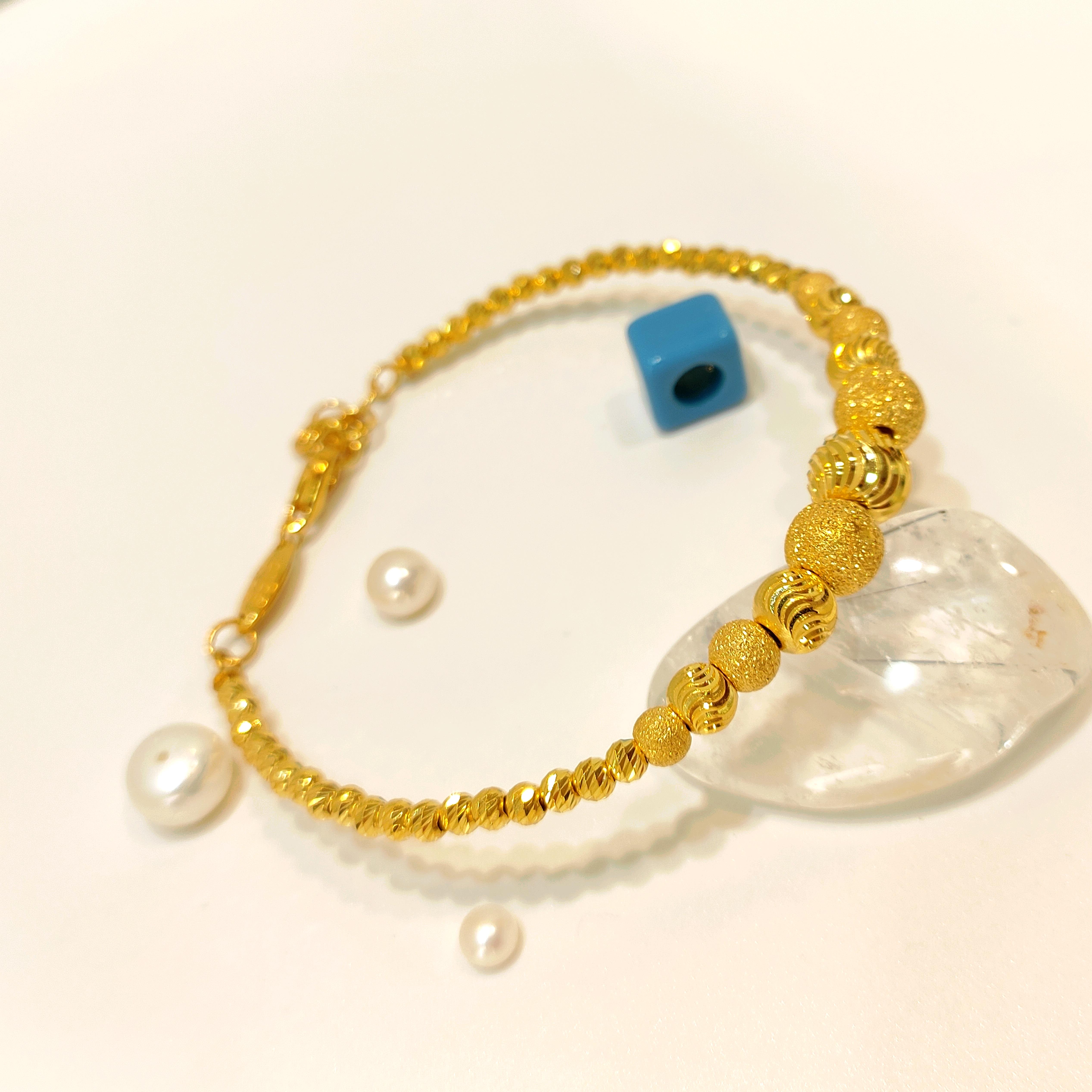 Dorika Toplu Kelepçe Bileklik 22 Ayar Altın HD VİDEOLU