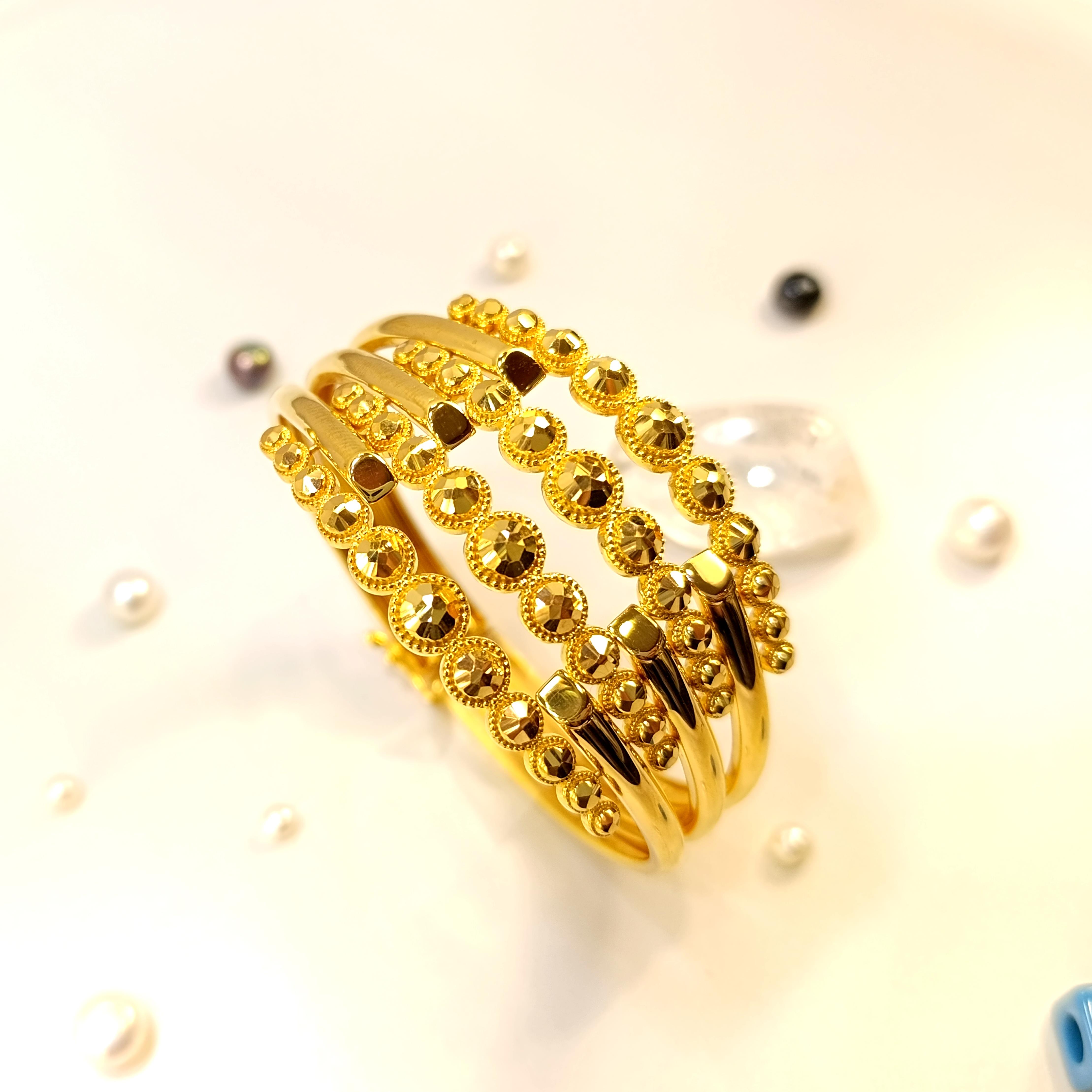 Kaburga Kelepçe Bilezik 22 Ayar Altın HD VİDEOLU