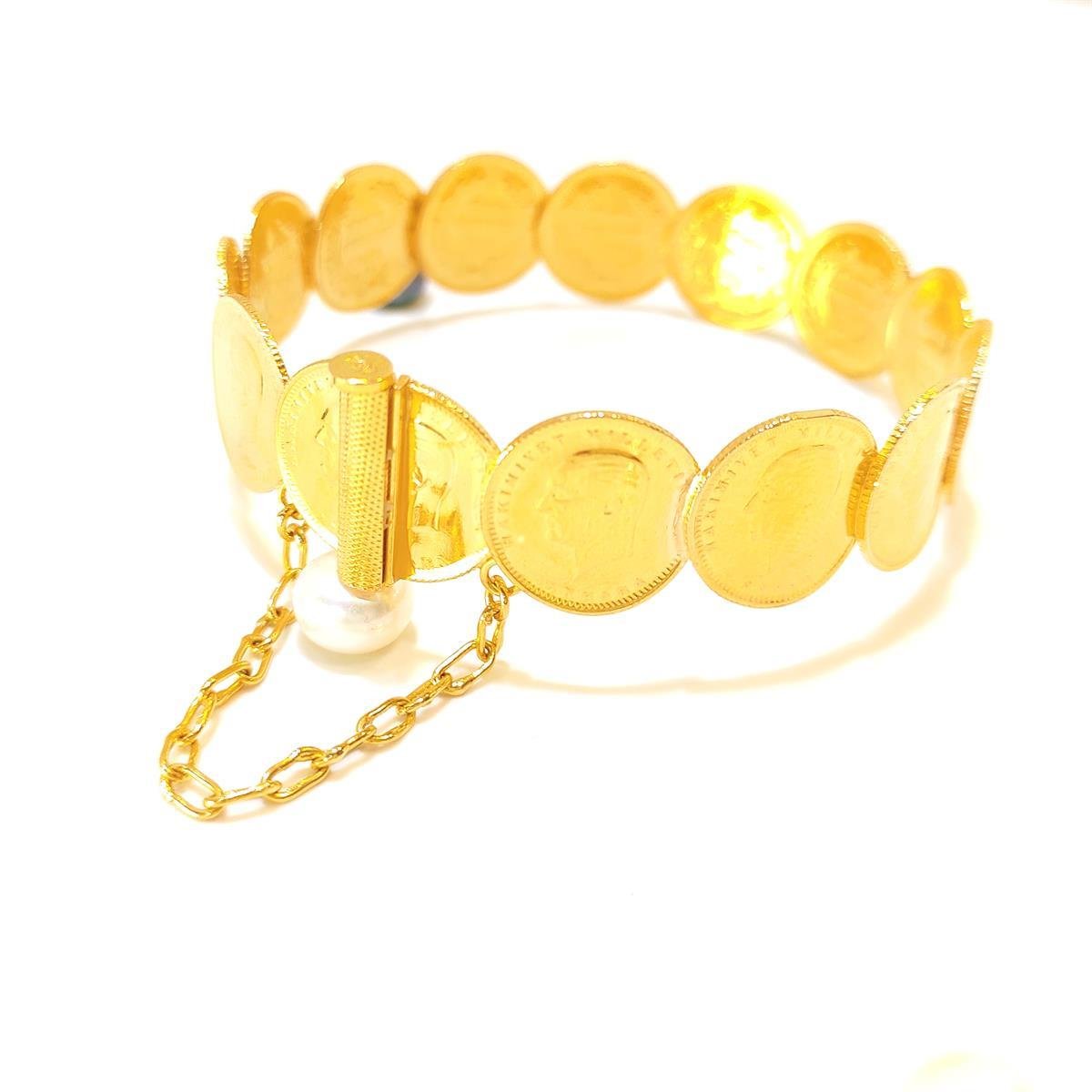 Kaykay Çeyrek Altınlı Kelepçe Bilezik HD VİDEOLU