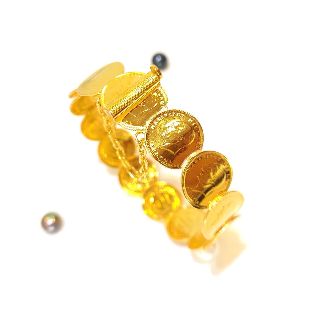 Kaykay Çeyrek Altınlı Kelepçe Bilezik HD VİDEOLU