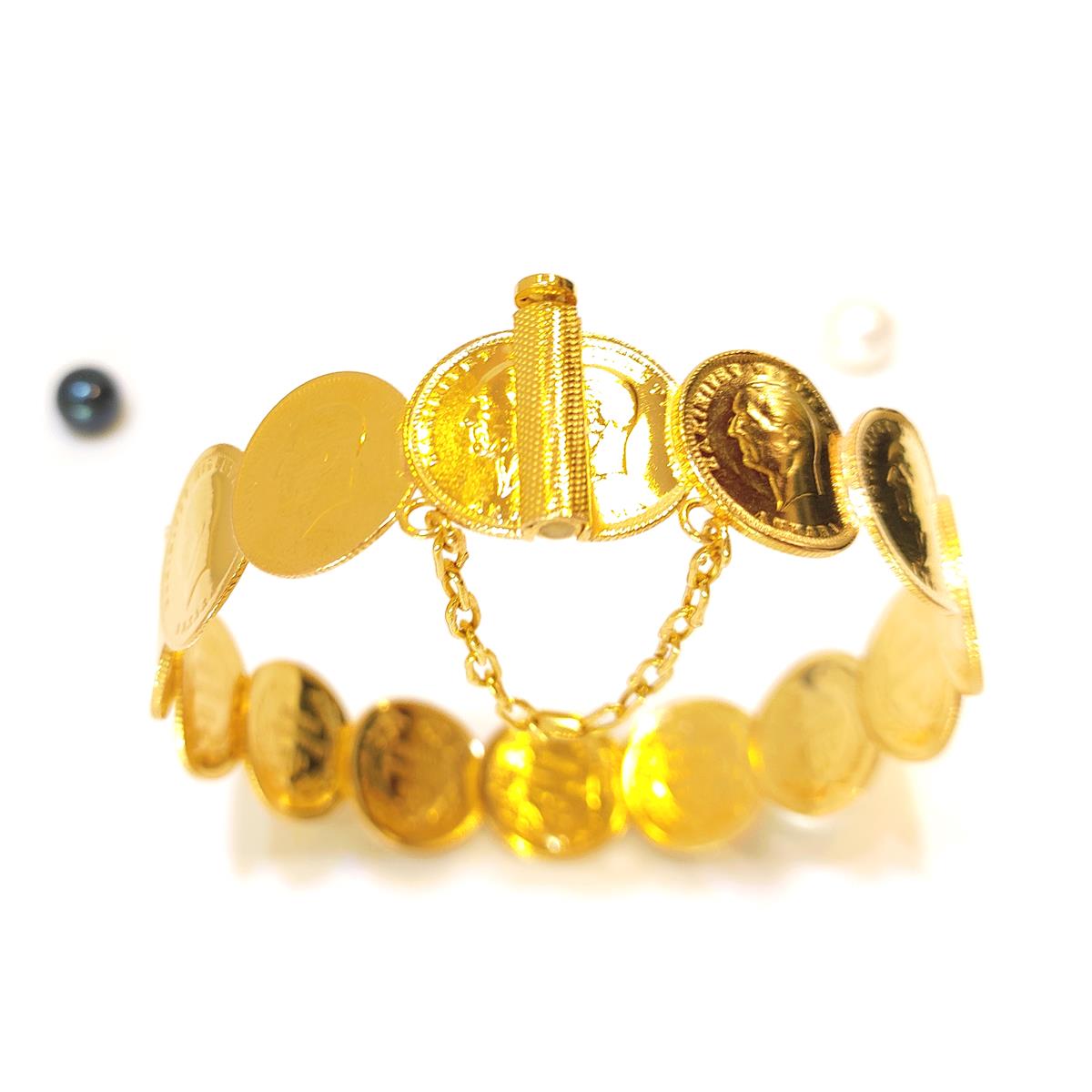 Kaykay Çeyrek Altınlı Kelepçe Bilezik HD VİDEOLU