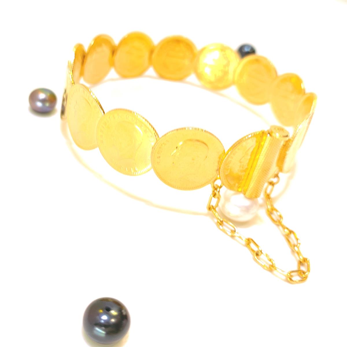 Kaykay Çeyrek Altınlı Kelepçe Bilezik HD VİDEOLU