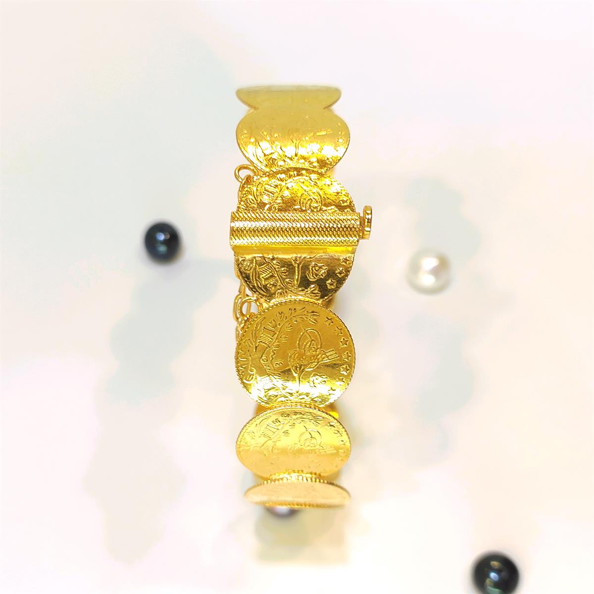 Kaykay Reşat Çeyrek Altınlı Kelepçe Bilezik HD VİDEOLU