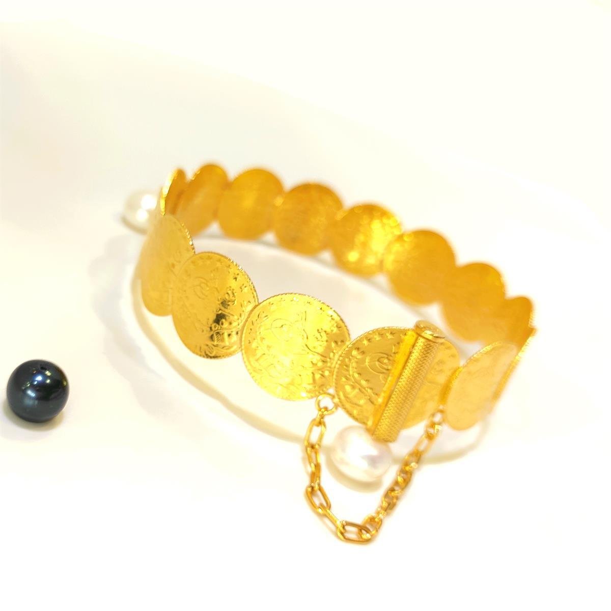 Kaykay Reşat Çeyrek Altınlı Kelepçe Bilezik HD VİDEOLU