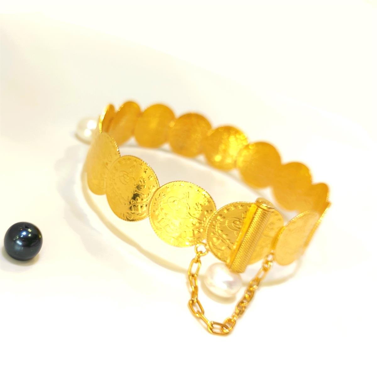 Kaykay Reşat Çeyrek Altınlı Kelepçe Bilezik HD VİDEOLU