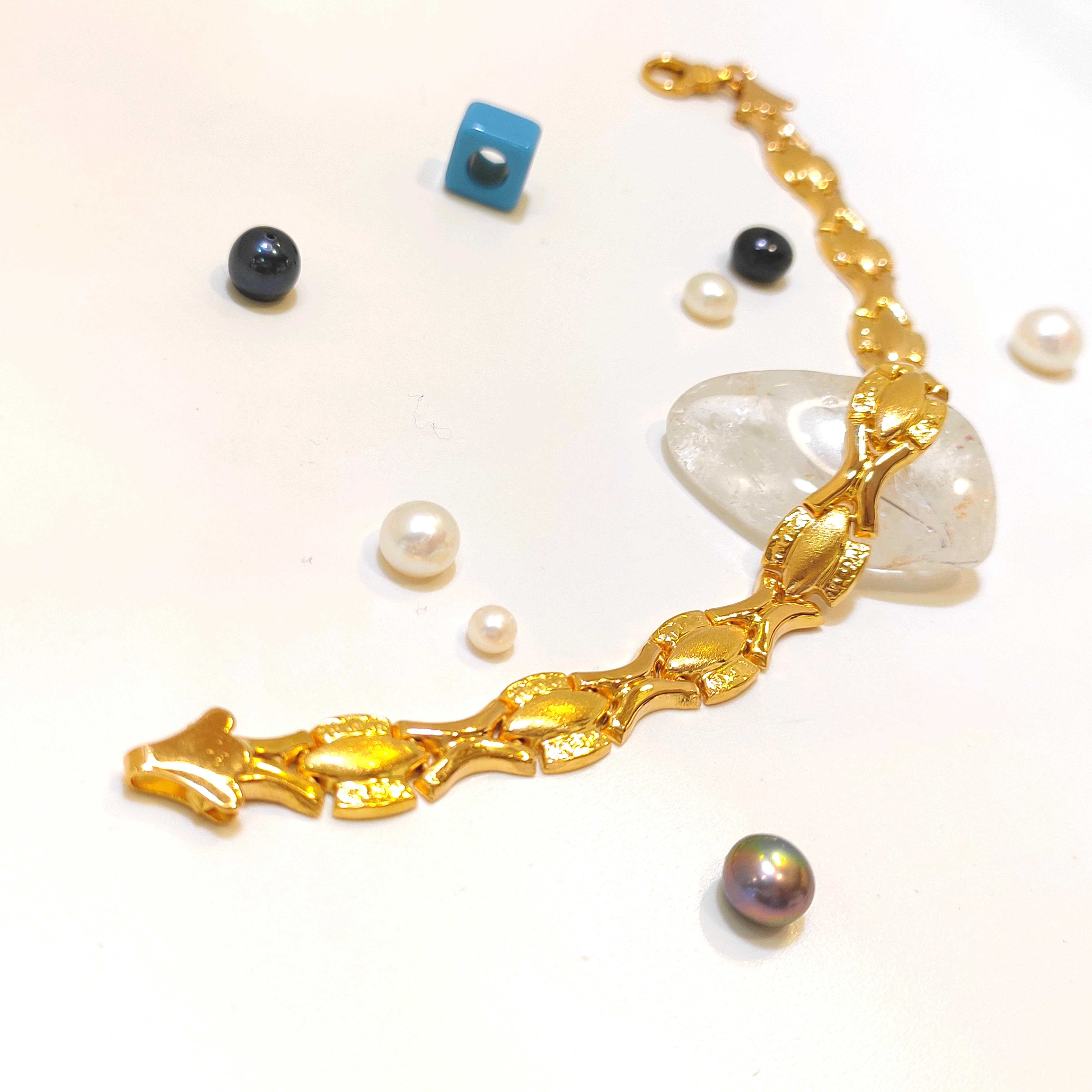 Pres Bileklik 22 Ayar Altın HD VİDEOLU