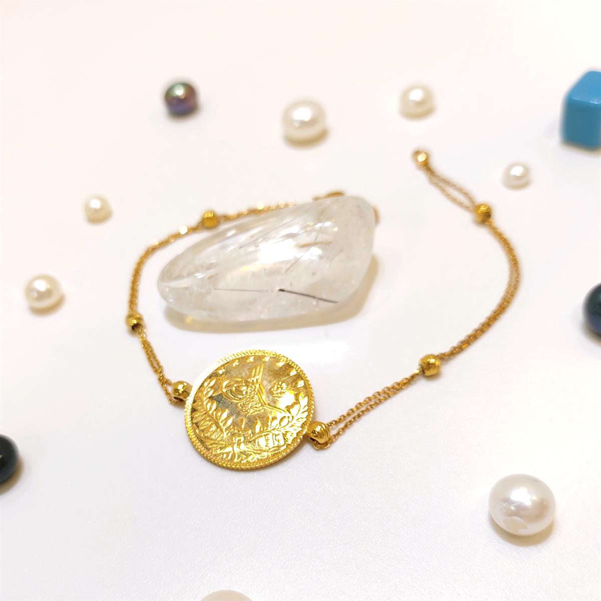 Reşat Yarım Altınlı Dorika Toplu Bileklik HD VİDEOLU