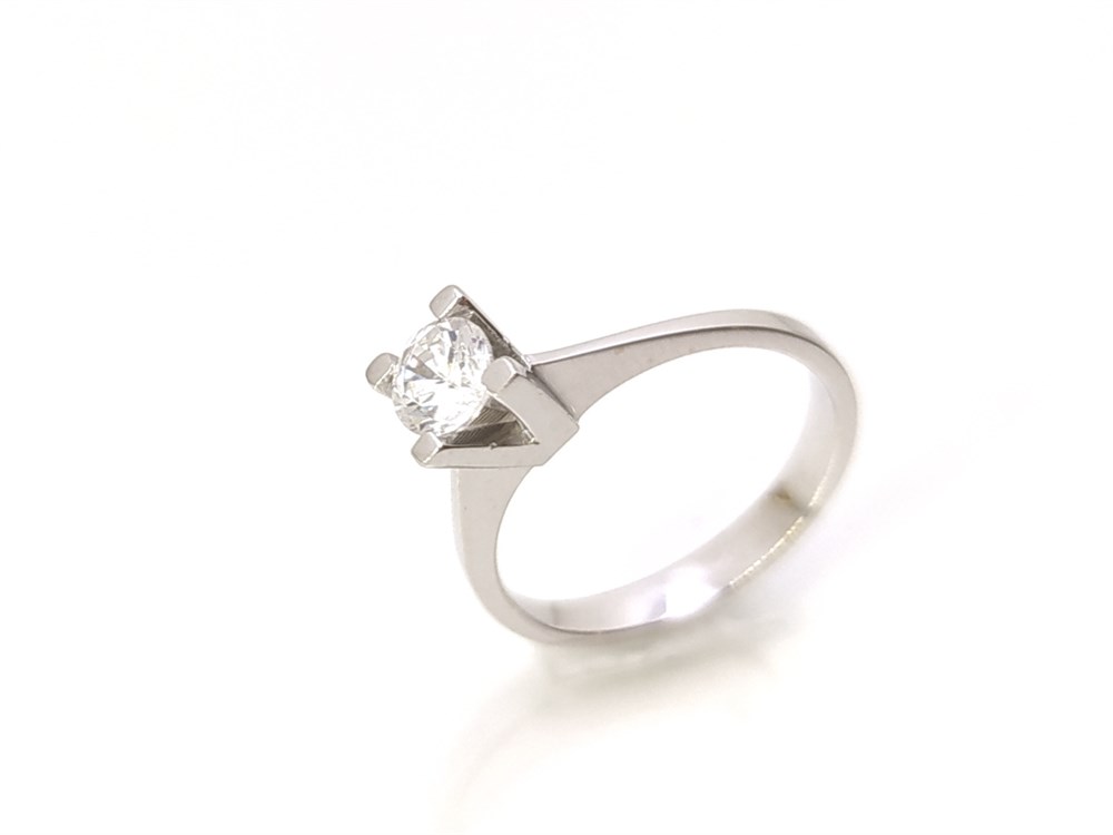 Tektaş Yüzük 14 Ayar Altın ÖZEL PIRLANTA MONTÜRÜ