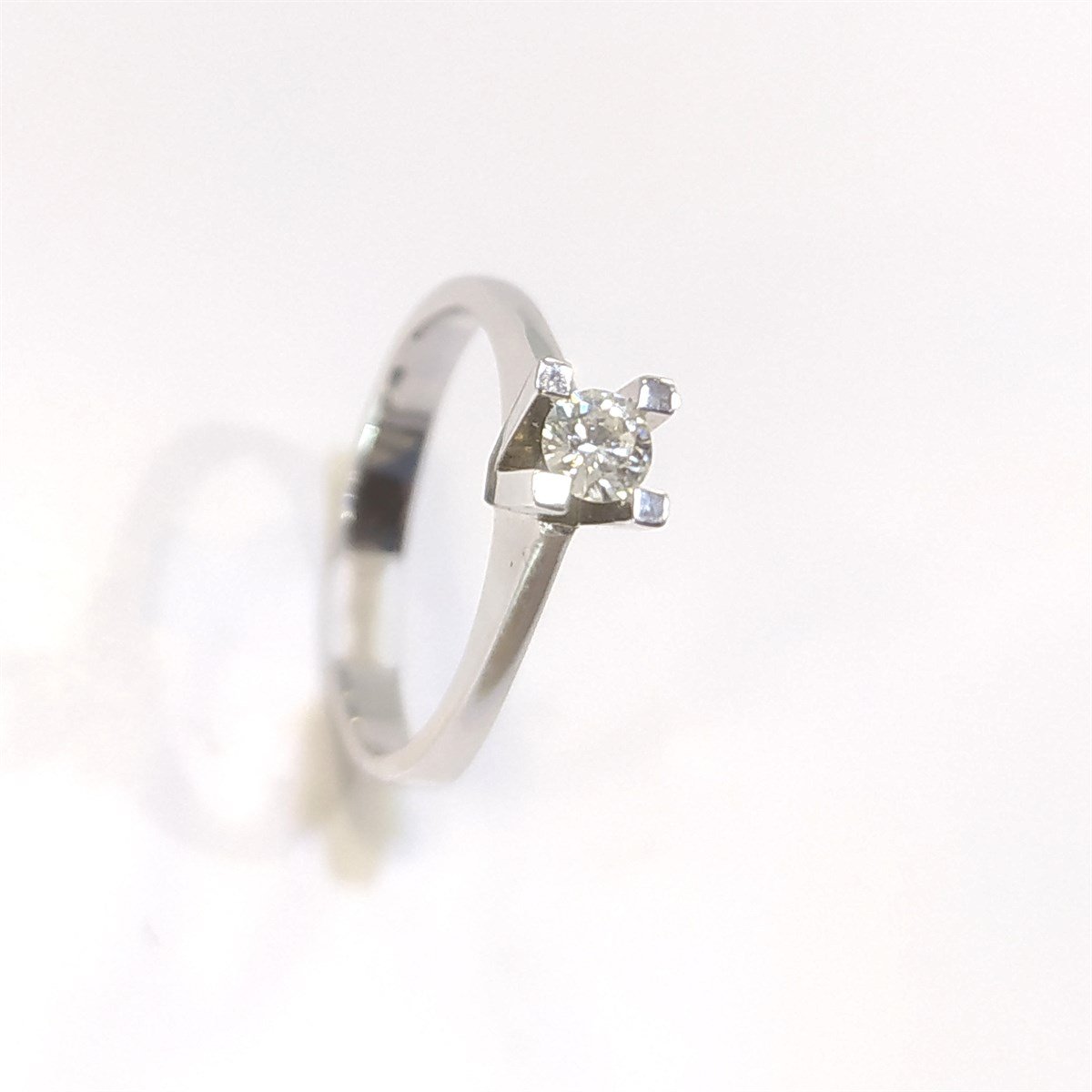 0.14ct I Color Pırlanta Tek TAş Yüzük 14 Ayar Altın