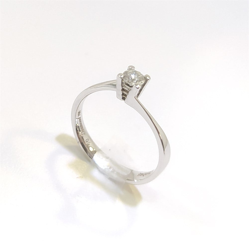 0.22ct I Color Pırlanta Tek TAş Yüzük 18 Ayar Altın