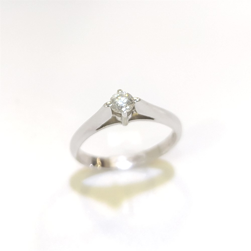 0.24ct I Color Pırlanta Tek TAş Yüzük 14 Ayar Altın