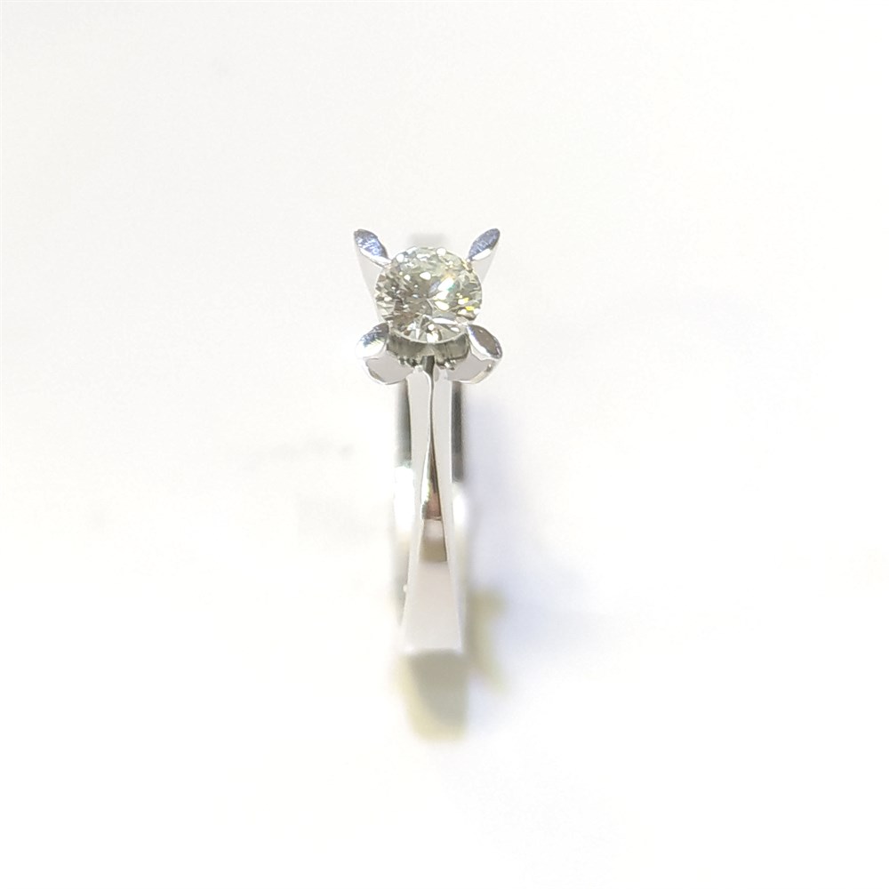 0.29ct G Color Pırlanta Tek TAş Yüzük 14 Ayar Altın