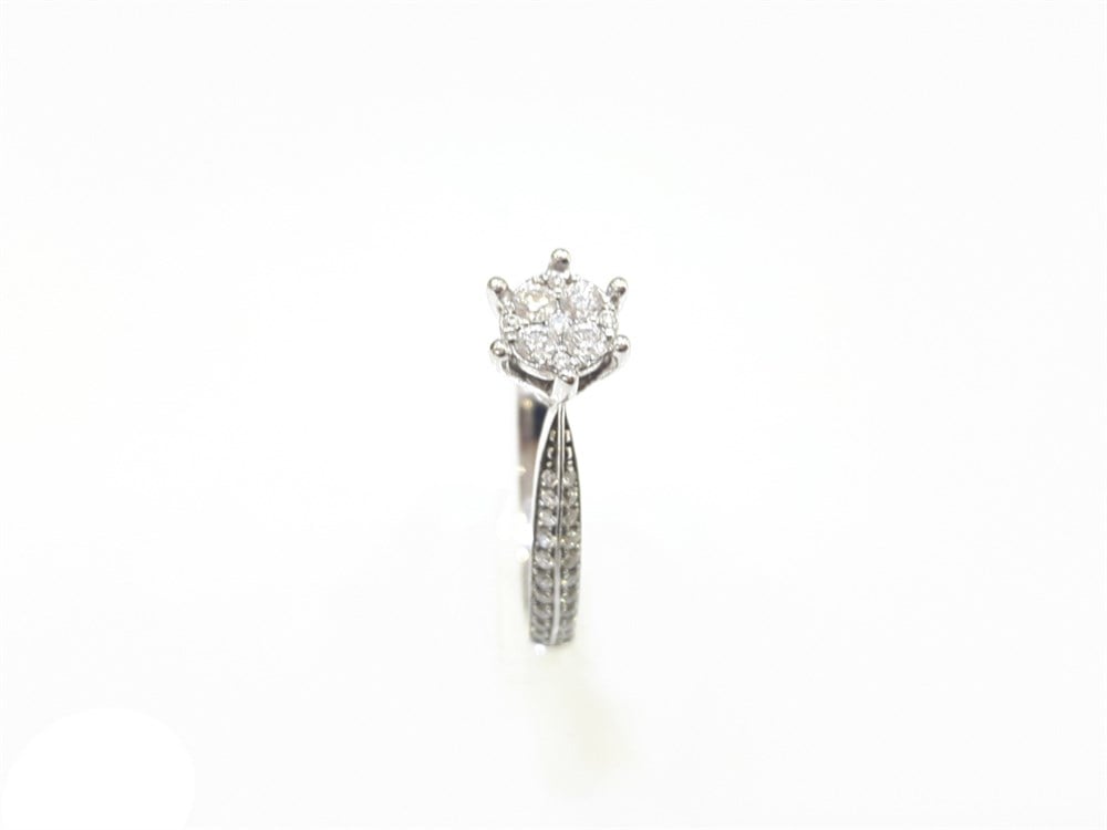 Kronet Tektaş 0.34ct H Color VS Pırlanta 2.43gr 8 Ayar Altın