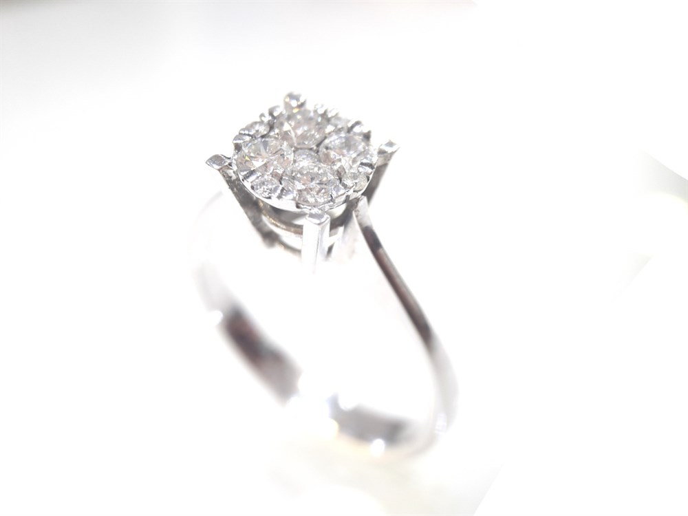 Kronet Tektaş 0,34ct H Color VS Pırlanta 2,57gr 8 Ayar Altın